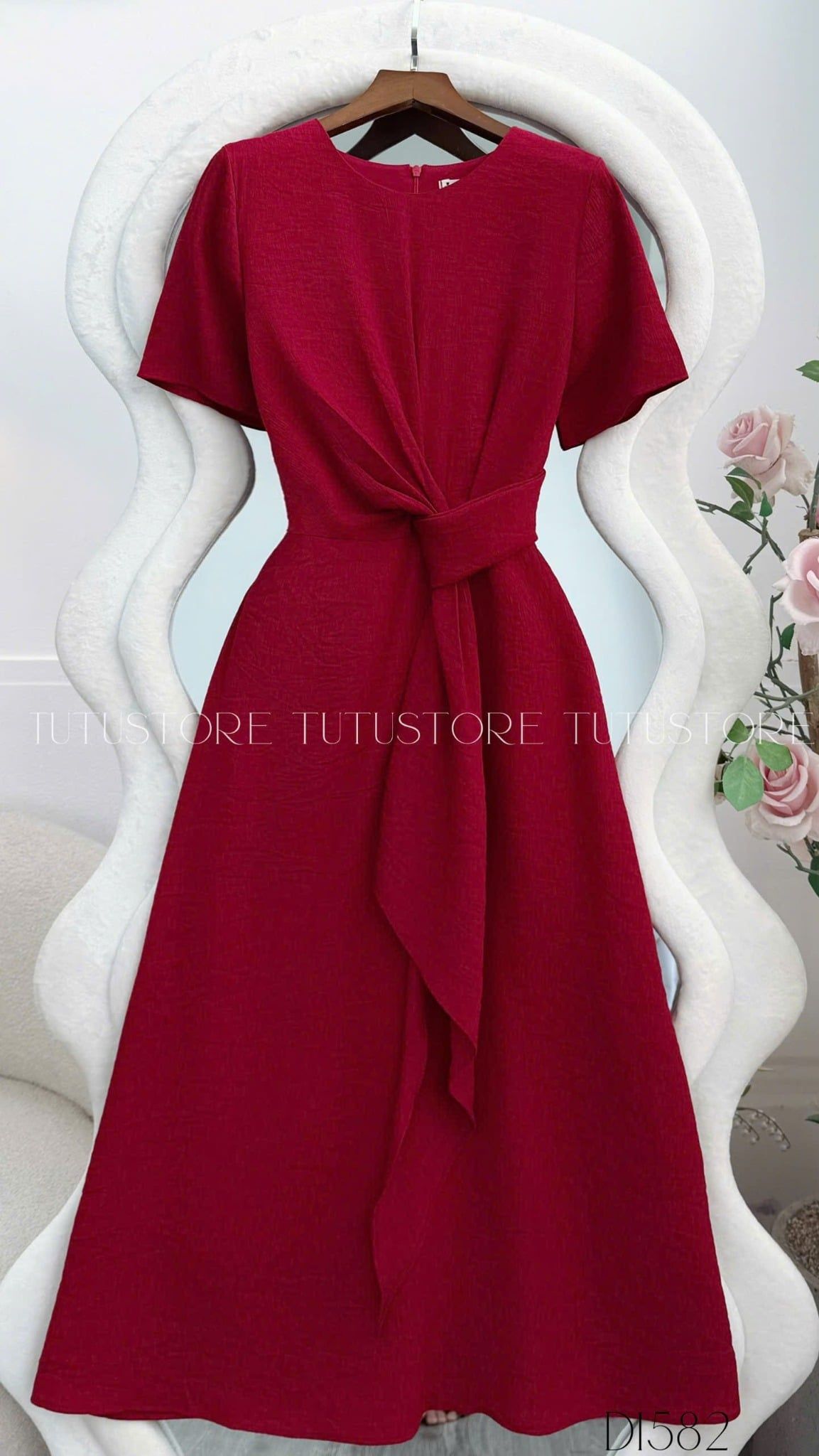 Đầm Thiết Kế Cổ Tròn Đi Tiệc TuTu Store - Mã D1582