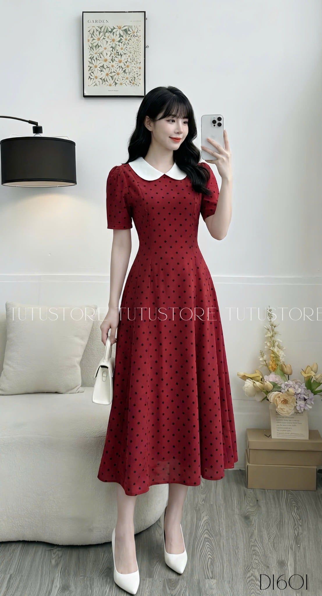 Đầm Thiết Kế Dáng Dài Đi Tiệc TuTu Store Mã D1601