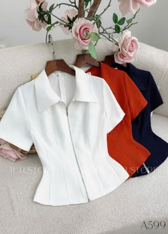 Áo Thiết Kế Cổ Sơ Mi Đi Chơi TuTu Store Mã A599