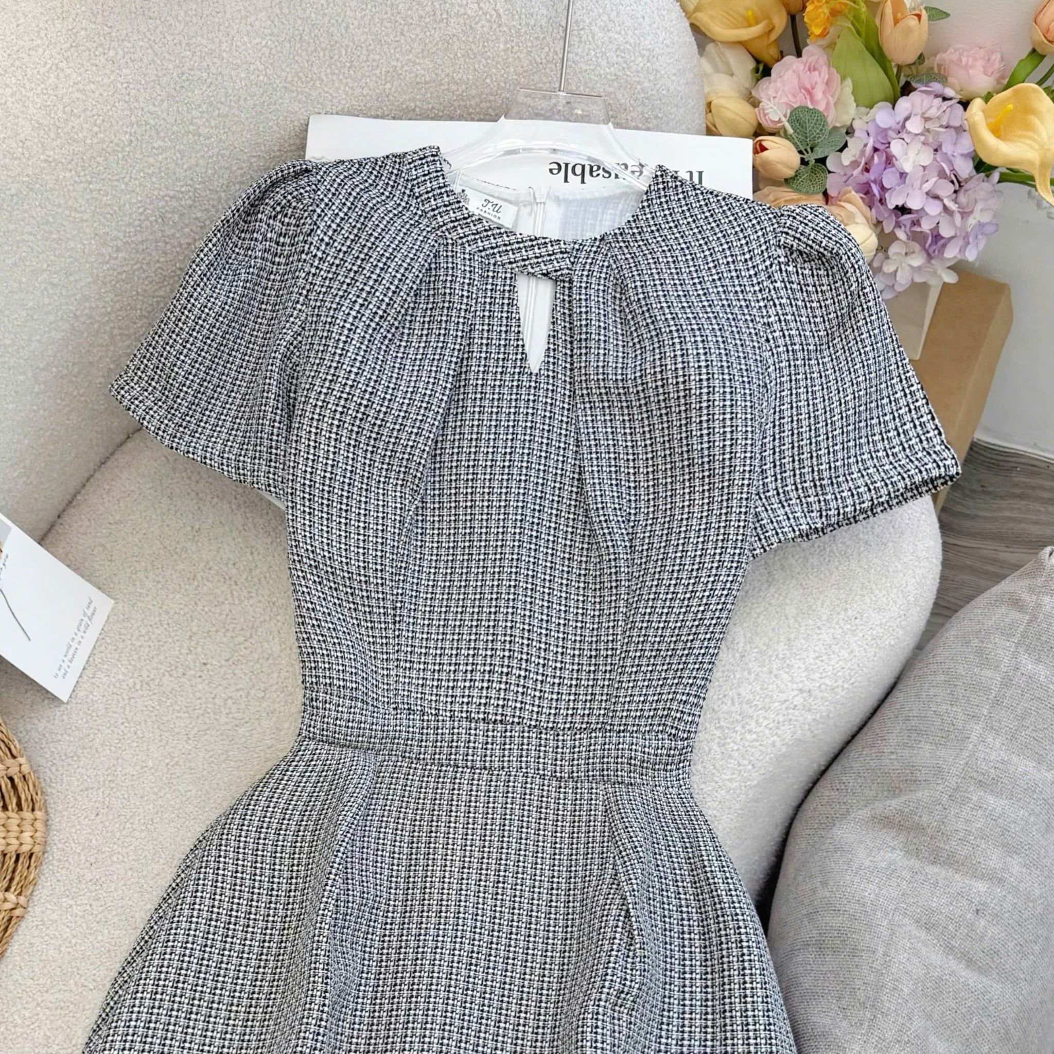 Đầm Thiết Kế Dáng Dài Đi Chơi TuTu Store - Mã D1596