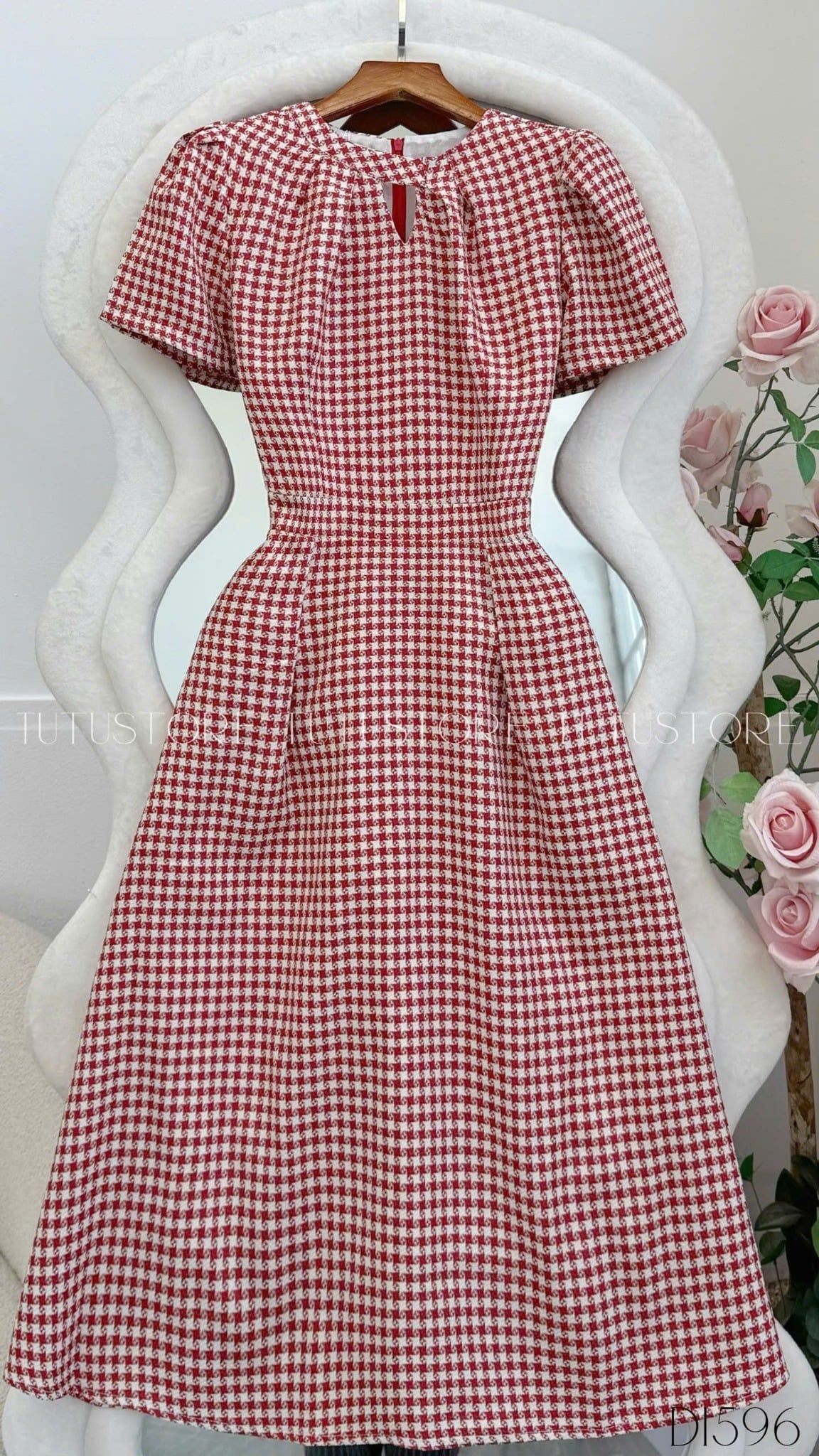 Đầm Thiết Kế Dáng Dài Đi Chơi TuTu Store - Mã D1596