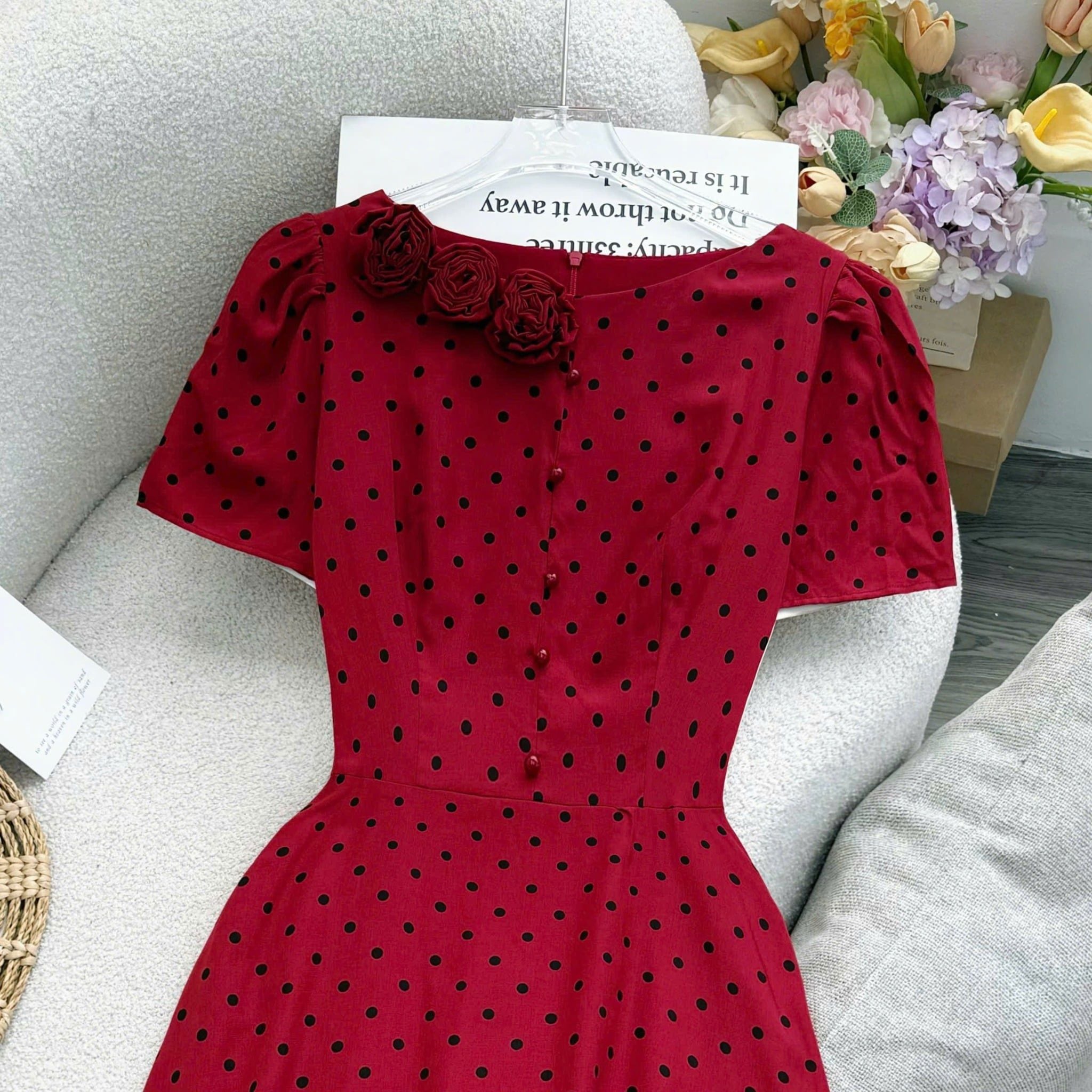 Đầm Thiết Kế Cổ Tròn Đi Tiệc TuTu Store - Mã D1587