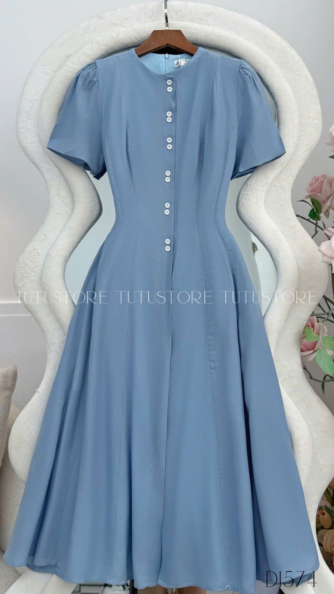 Đầm Thiết Kế Dáng Dài Đi Tiệc TuTu Store - Mã D1574