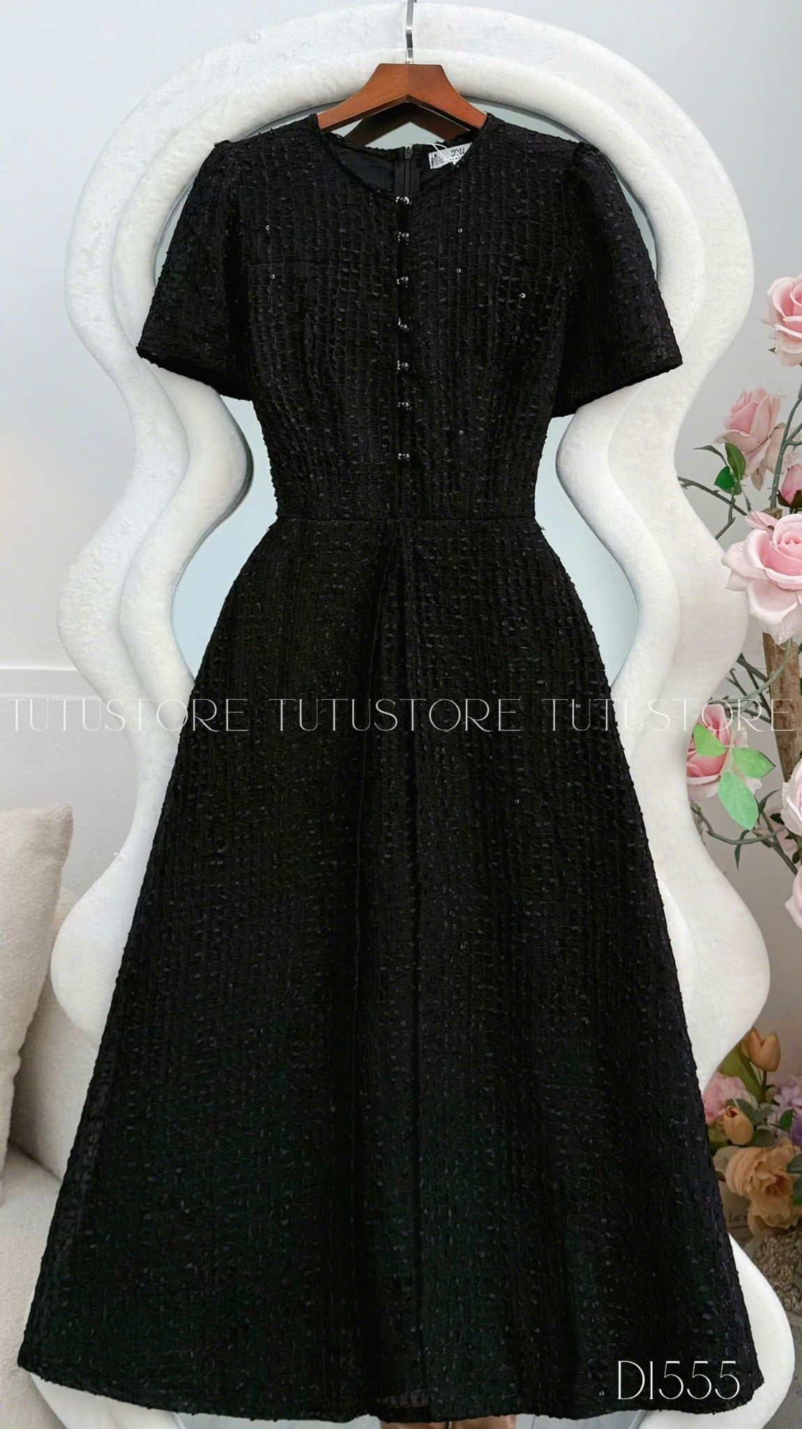 Đầm Xinh Thiết Kế TuTu Store - Mã D1555