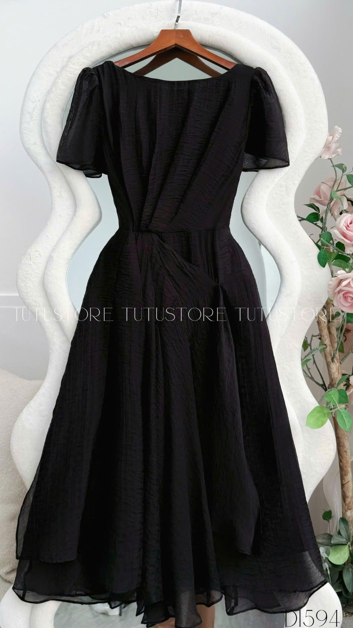 Đầm Thiết Kế Dáng Xòe Đi Chơi TuTu Store - Mã D1594