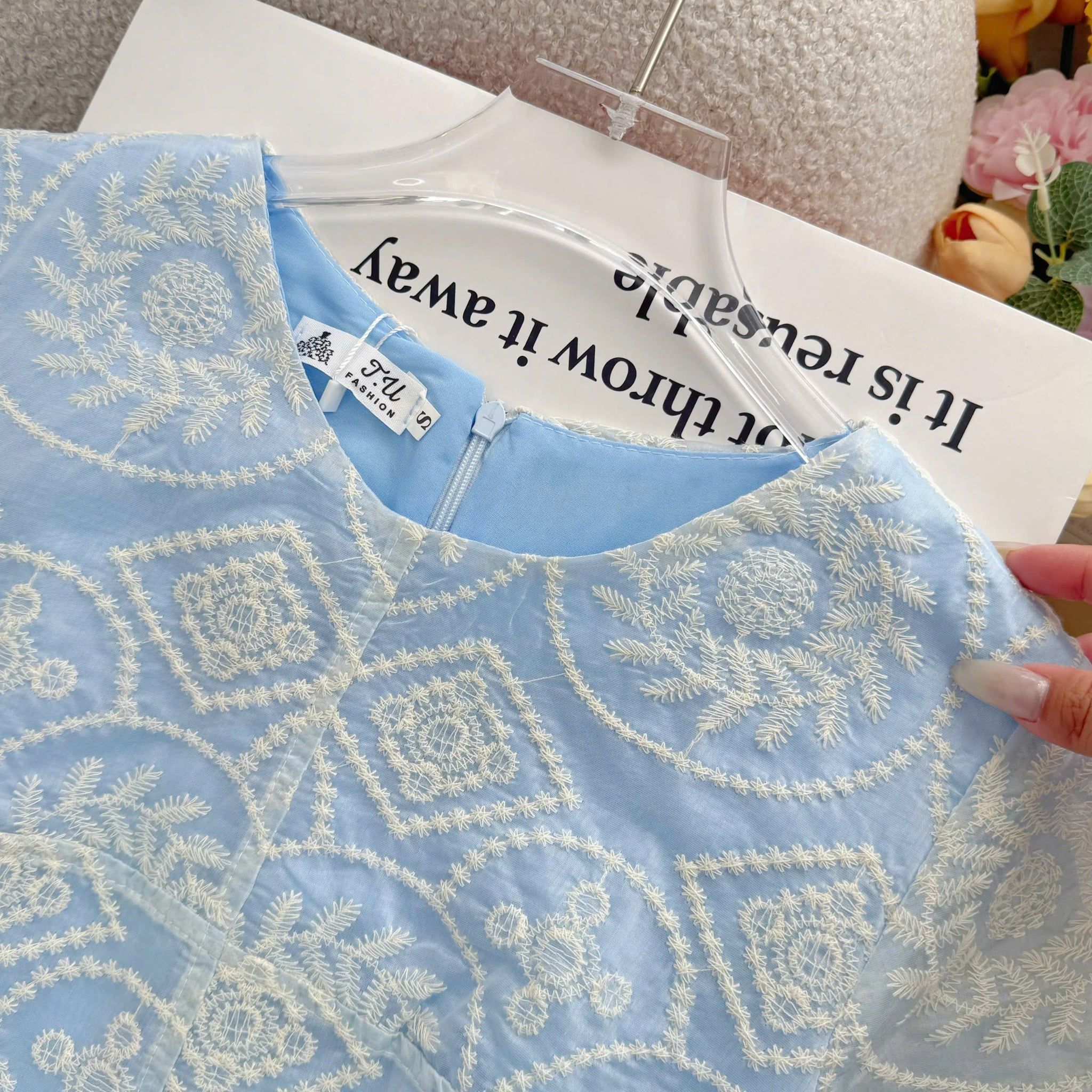 Đầm Thiết Kế Dáng Chữ A Đi Chơi TuTu Store Mã D1603