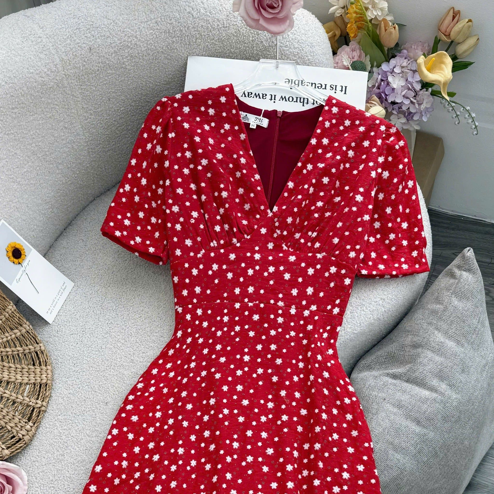 Đầm Thiết Kế Cổ Tim Đi Tiệc TuTu Store - Mã D1495