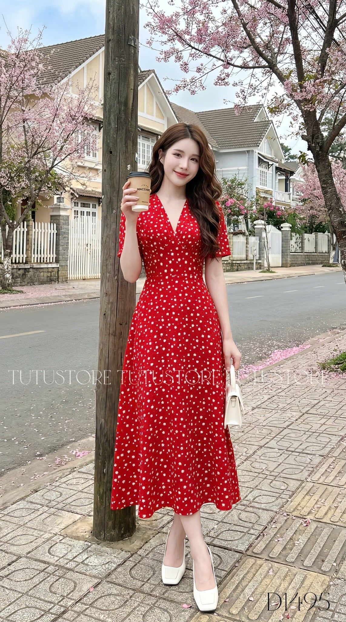 Đầm Thiết Kế Cổ Tim Đi Tiệc TuTu Store - Mã D1495