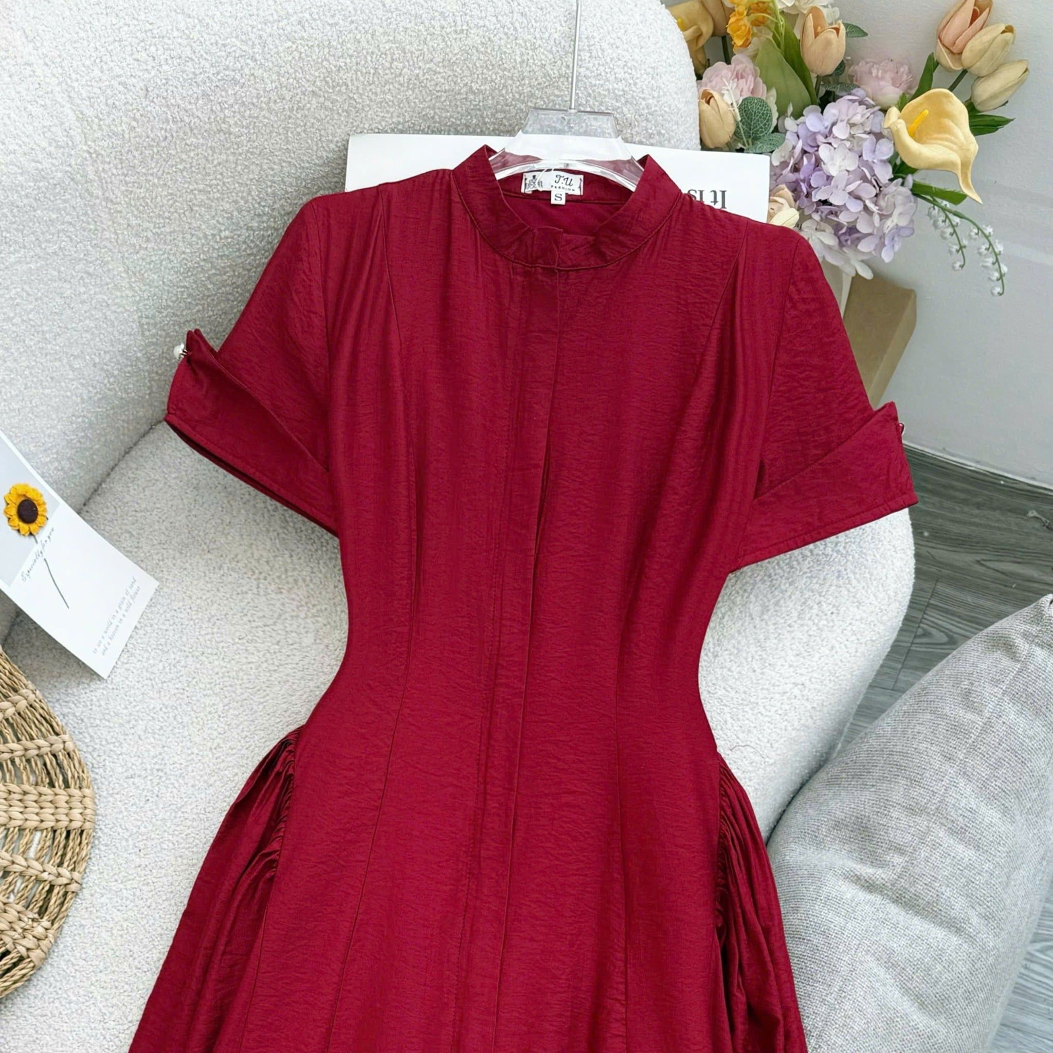 Đầm Thiết Kế Cổ Tròn Đi Tiệc TuTu Store Mã D1598