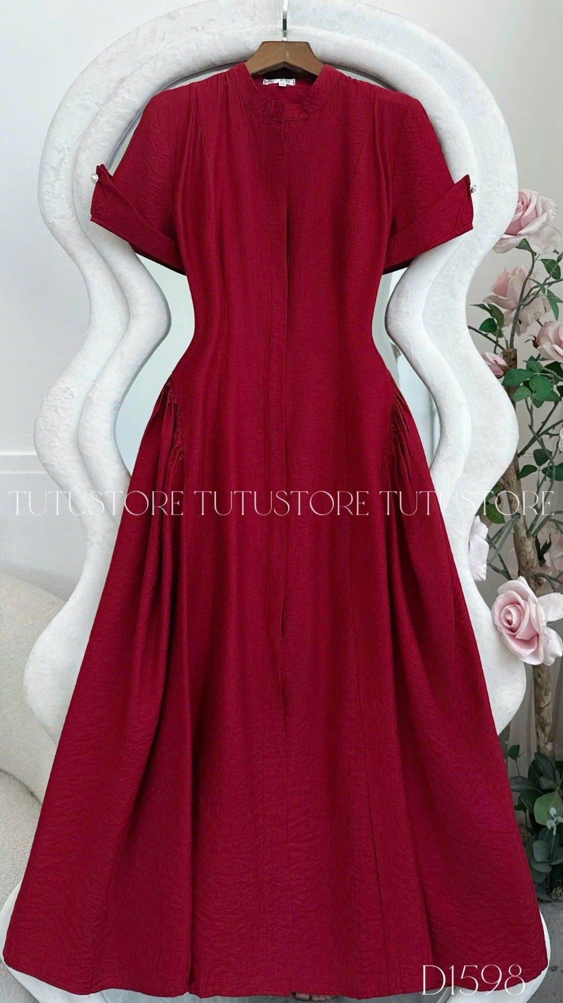 Đầm Thiết Kế Cổ Tròn Đi Tiệc TuTu Store Mã D1598