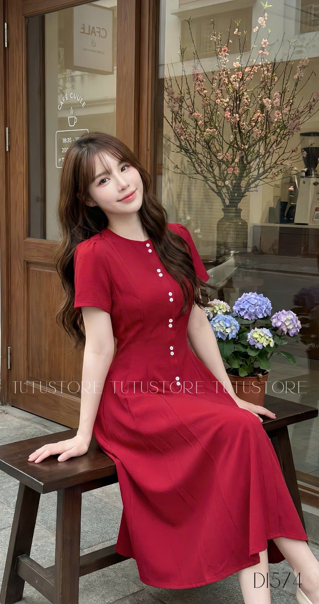 Đầm Thiết Kế Dáng Dài Đi Tiệc TuTu Store - Mã D1574