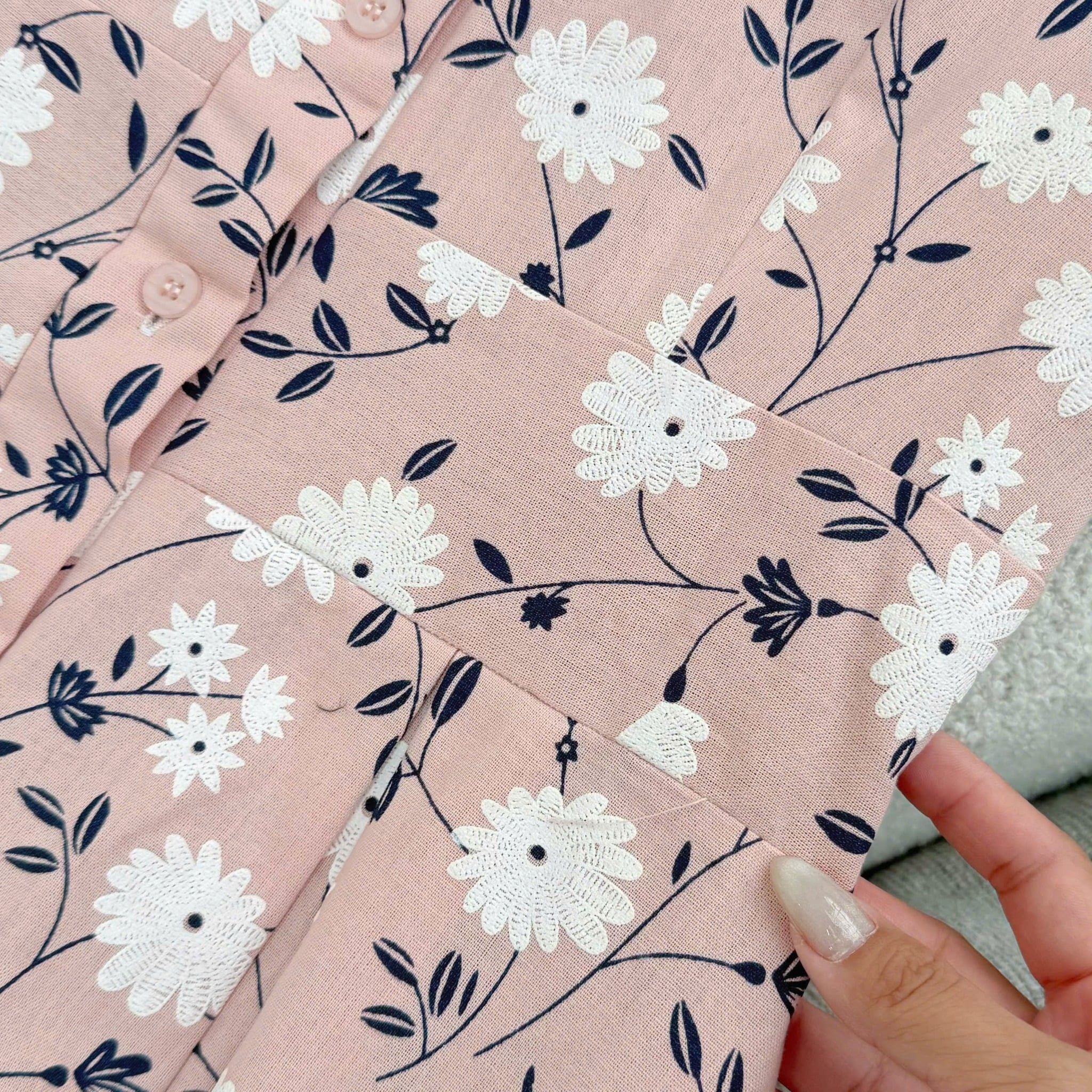 Đầm Thiết Kế Cổ Sơ Mi Dáng Xòe Đi Chơi TuTu Store Mã D1614