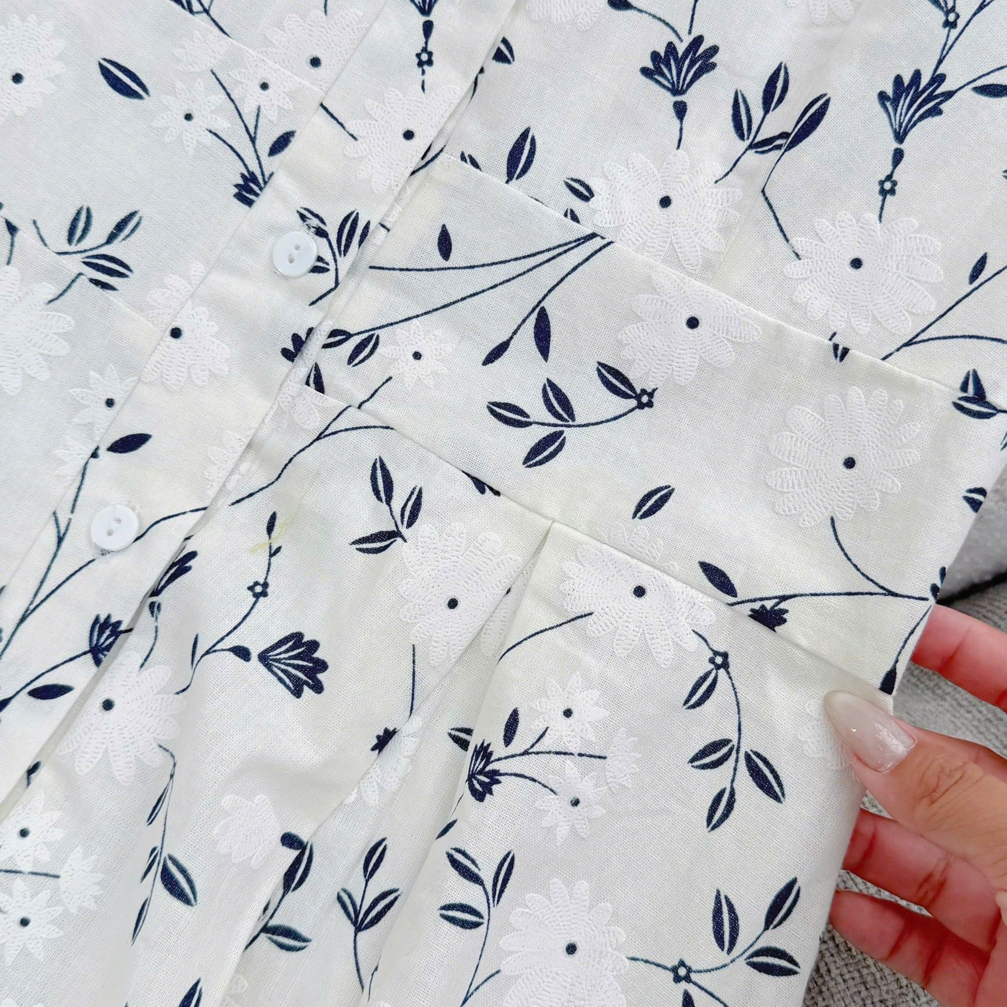 Đầm Thiết Kế Cổ Sơ Mi Dáng Xòe Đi Chơi TuTu Store Mã D1614