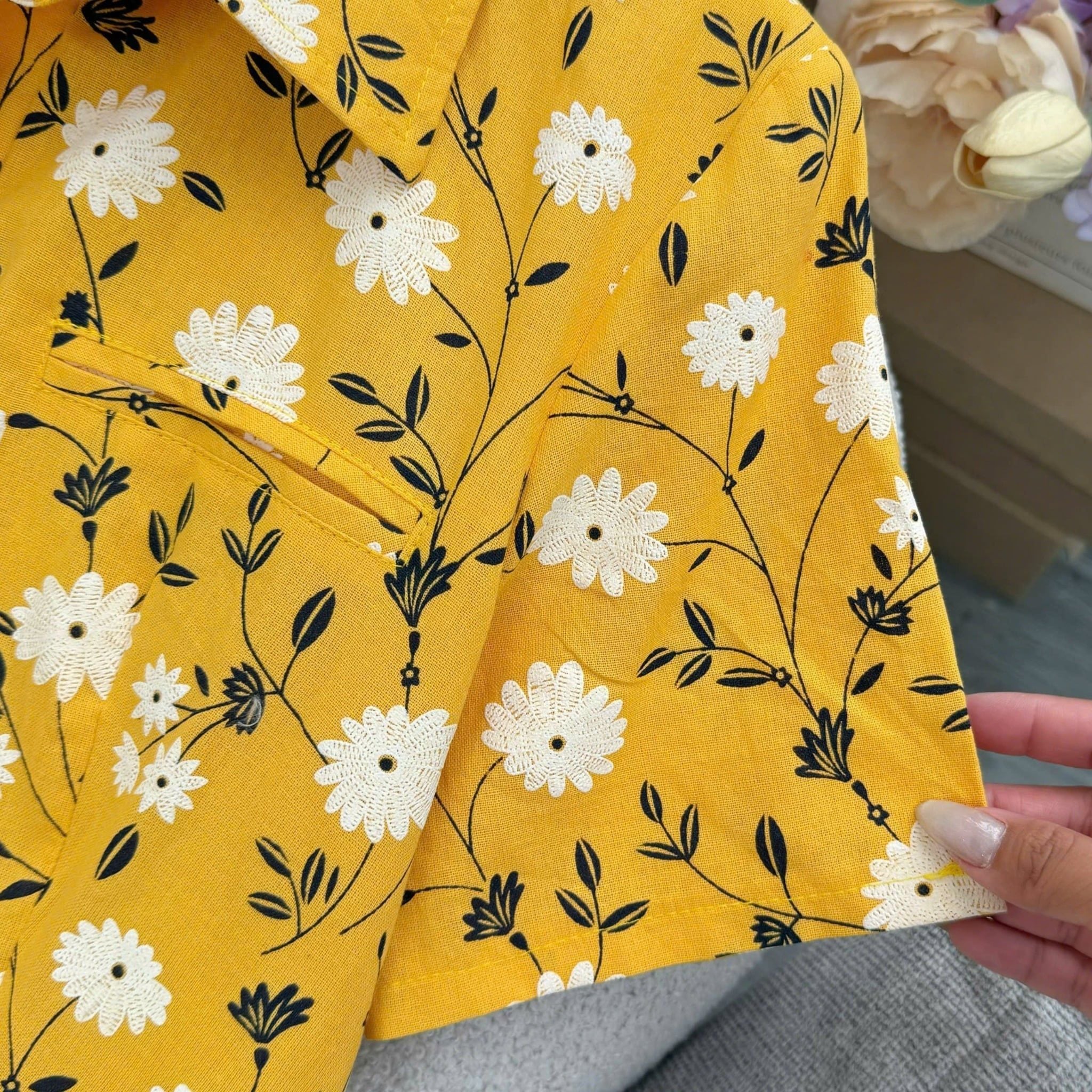 Đầm Thiết Kế Cổ Sơ Mi Dáng Xòe Đi Chơi TuTu Store Mã D1614