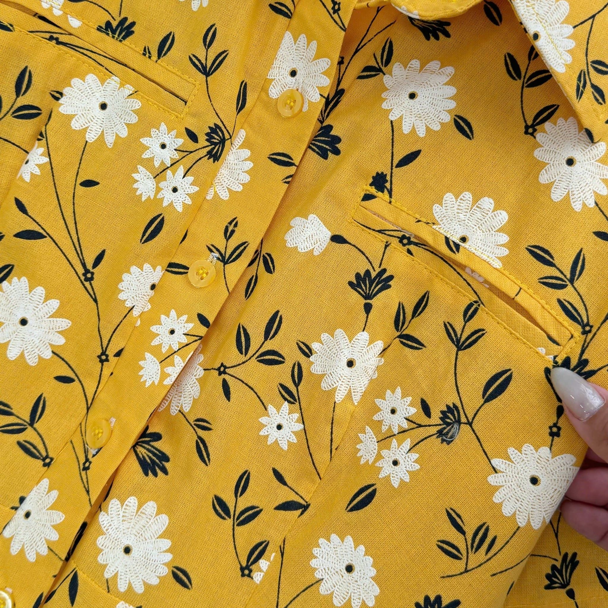 Đầm Thiết Kế Cổ Sơ Mi Dáng Xòe Đi Chơi TuTu Store Mã D1614