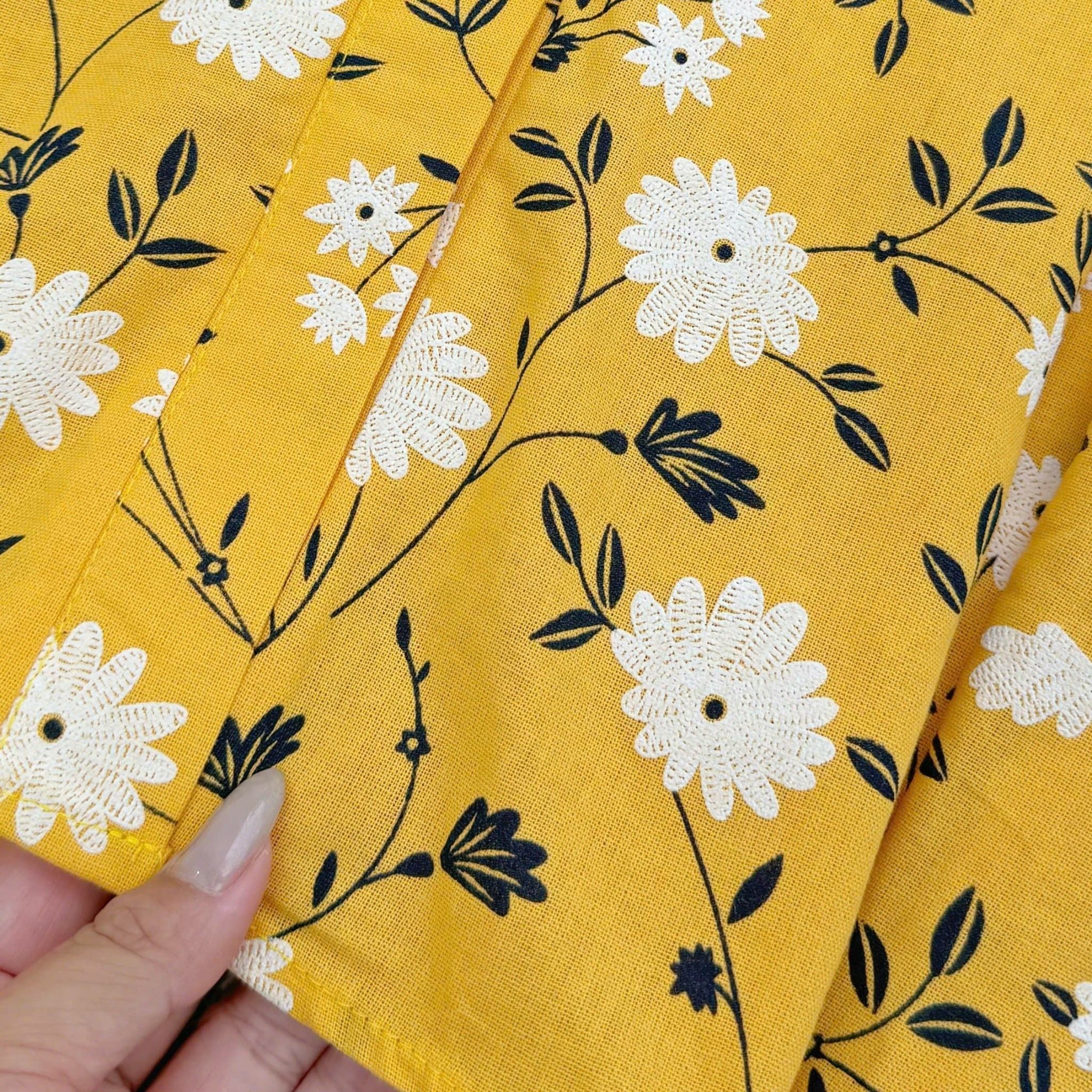 Đầm Thiết Kế Cổ Sơ Mi Dáng Xòe Đi Chơi TuTu Store Mã D1614