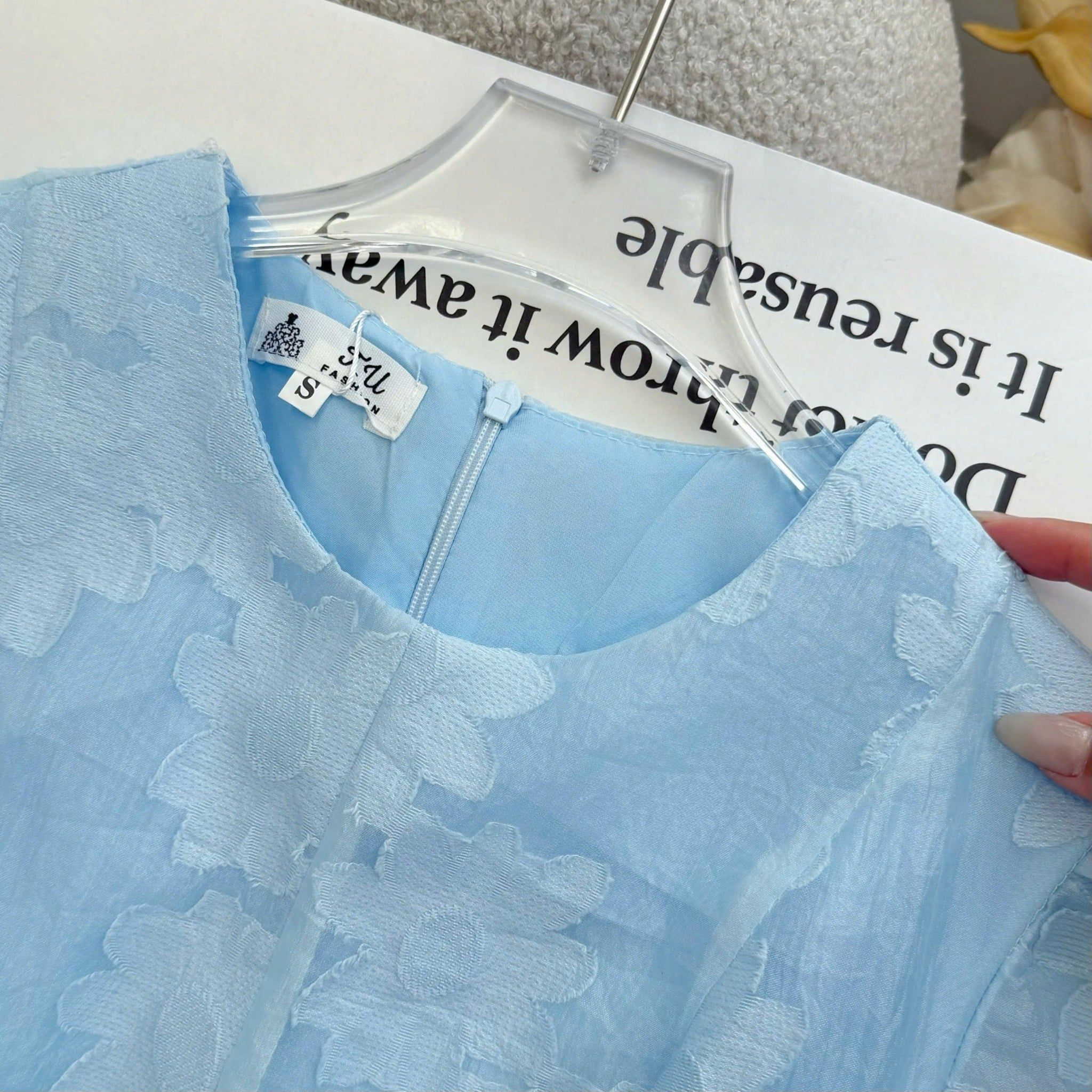 Đầm Thiết Kế Cổ Tròn Dáng Dài Đi Tiệc TuTu Store Mã D1607