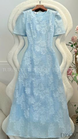 Đầm Thiết Kế Cổ Tròn Dáng Dài Đi Tiệc TuTu Store Mã D1607