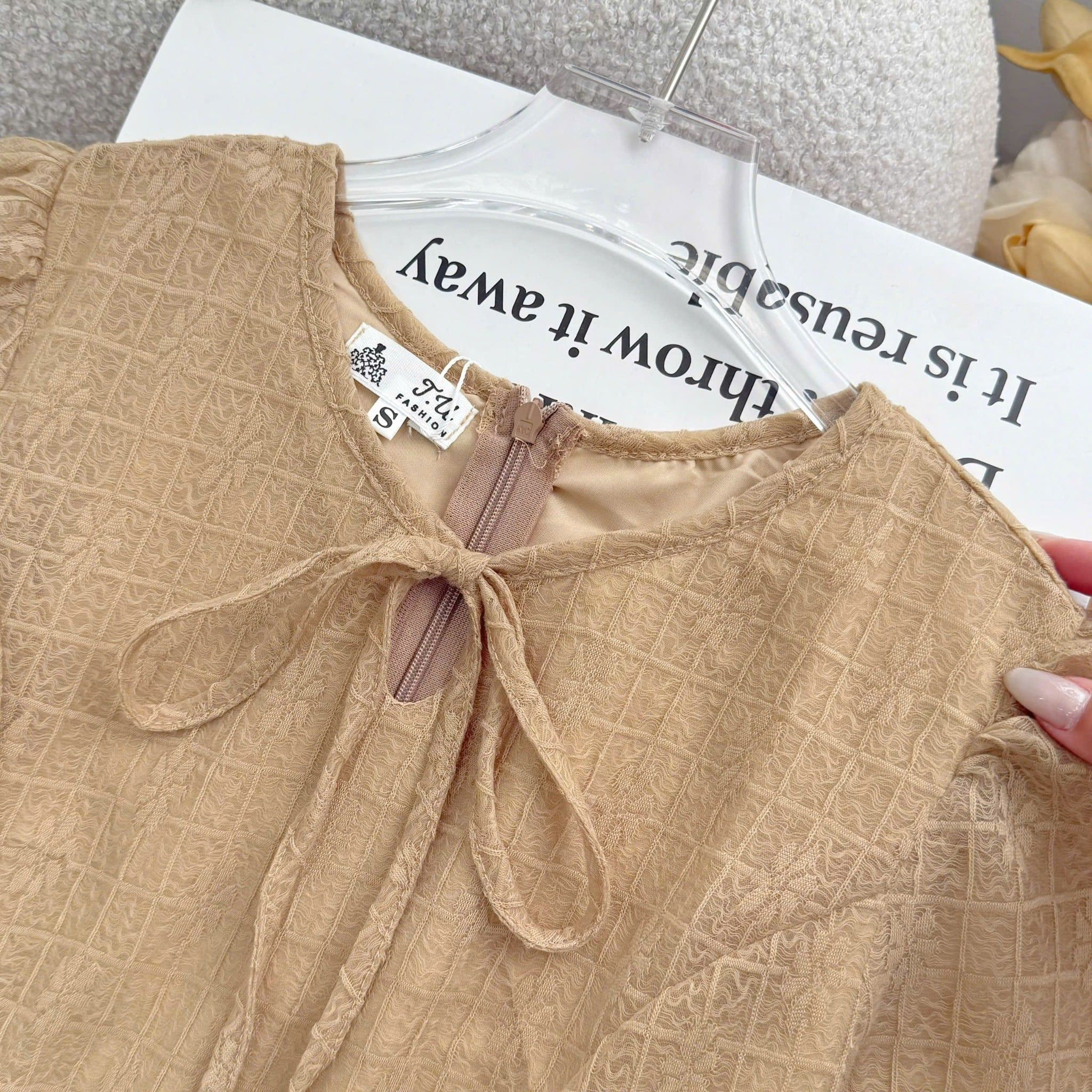 Đầm Thiết Kế Dáng Xòe Đi Chơi TuTu Store Mã D1616