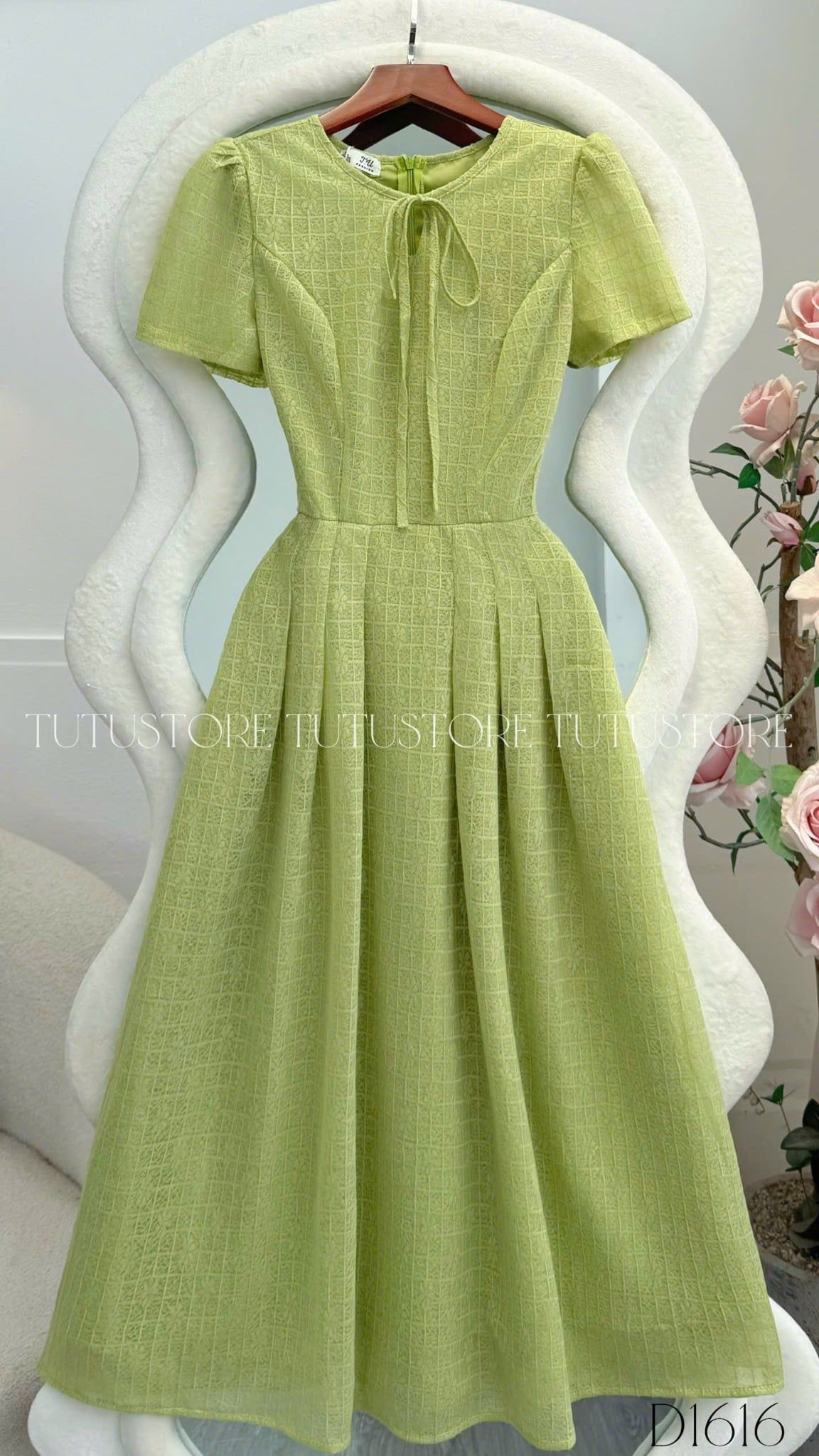 Đầm Thiết Kế Dáng Xòe Đi Chơi TuTu Store Mã D1616