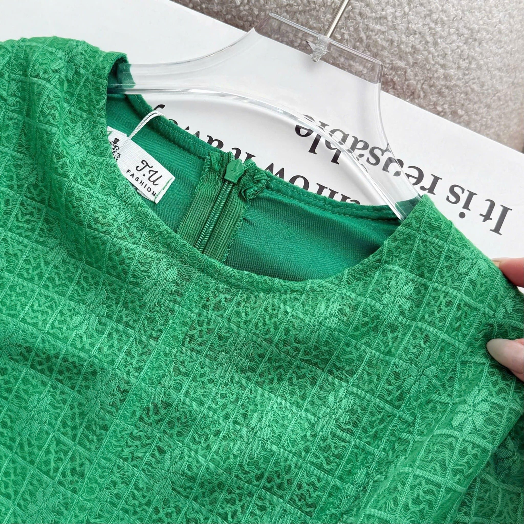 Đầm Thiết Kế Cổ Tròn Dáng Dài Đi Chơi TuTu Store Mã D1611