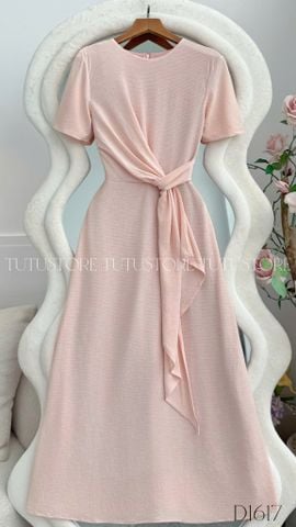 Đầm Thiết Kế Cổ Tròn Dáng Dài Đi Tiệc TuTu Store Mã D1617