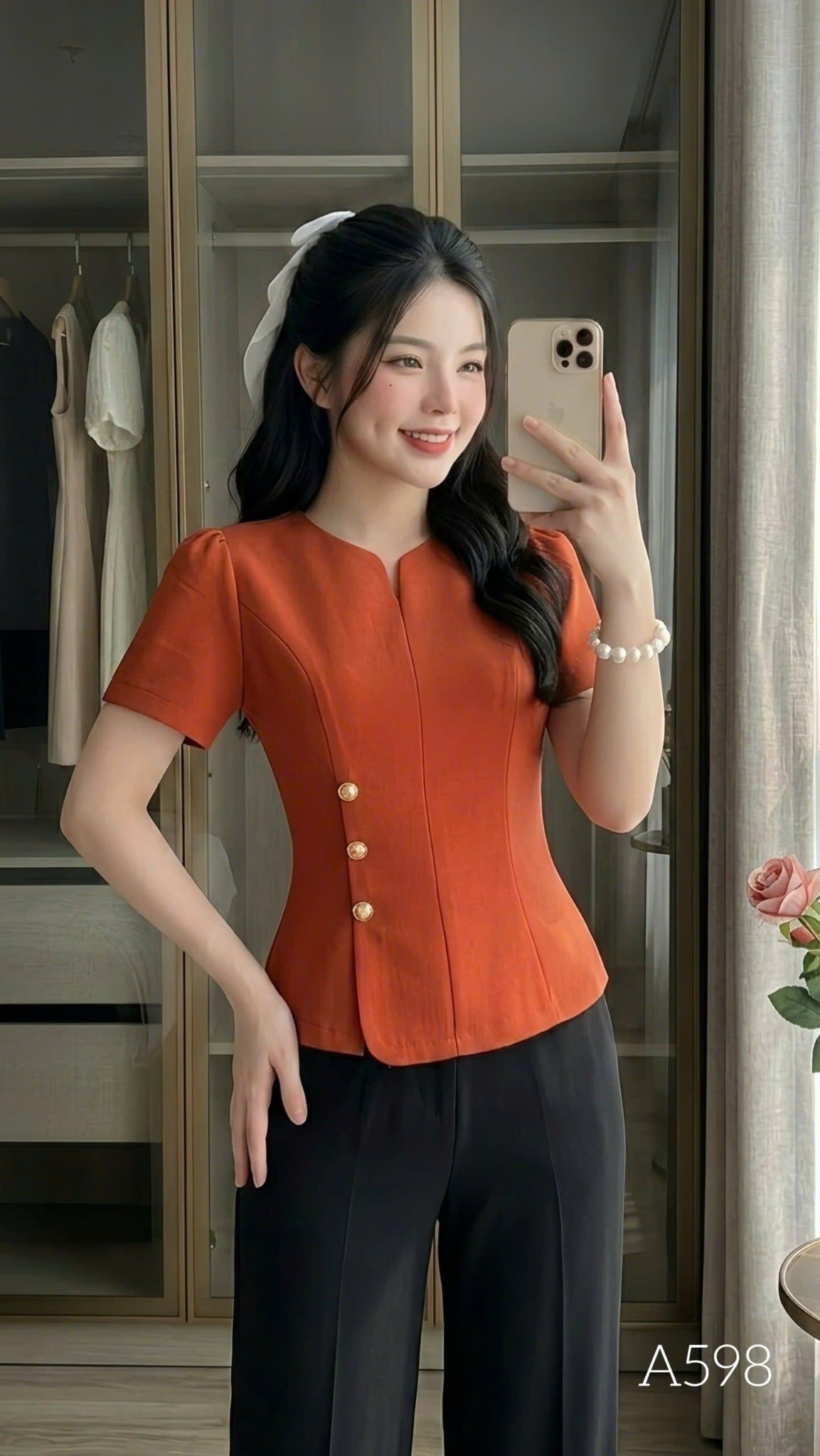 Áo Thiết Kế Dáng Peplum Công Sở TuTu Store Mã A598