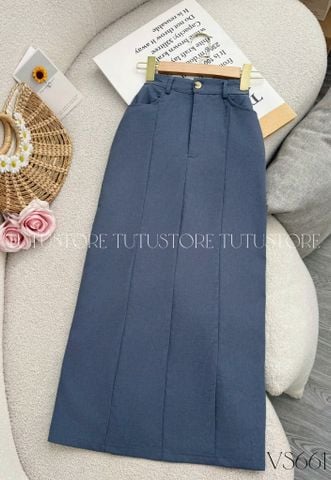 Chân Váy Thiết Kế Dáng Dài Công Sở TuTu Store Mã VS661