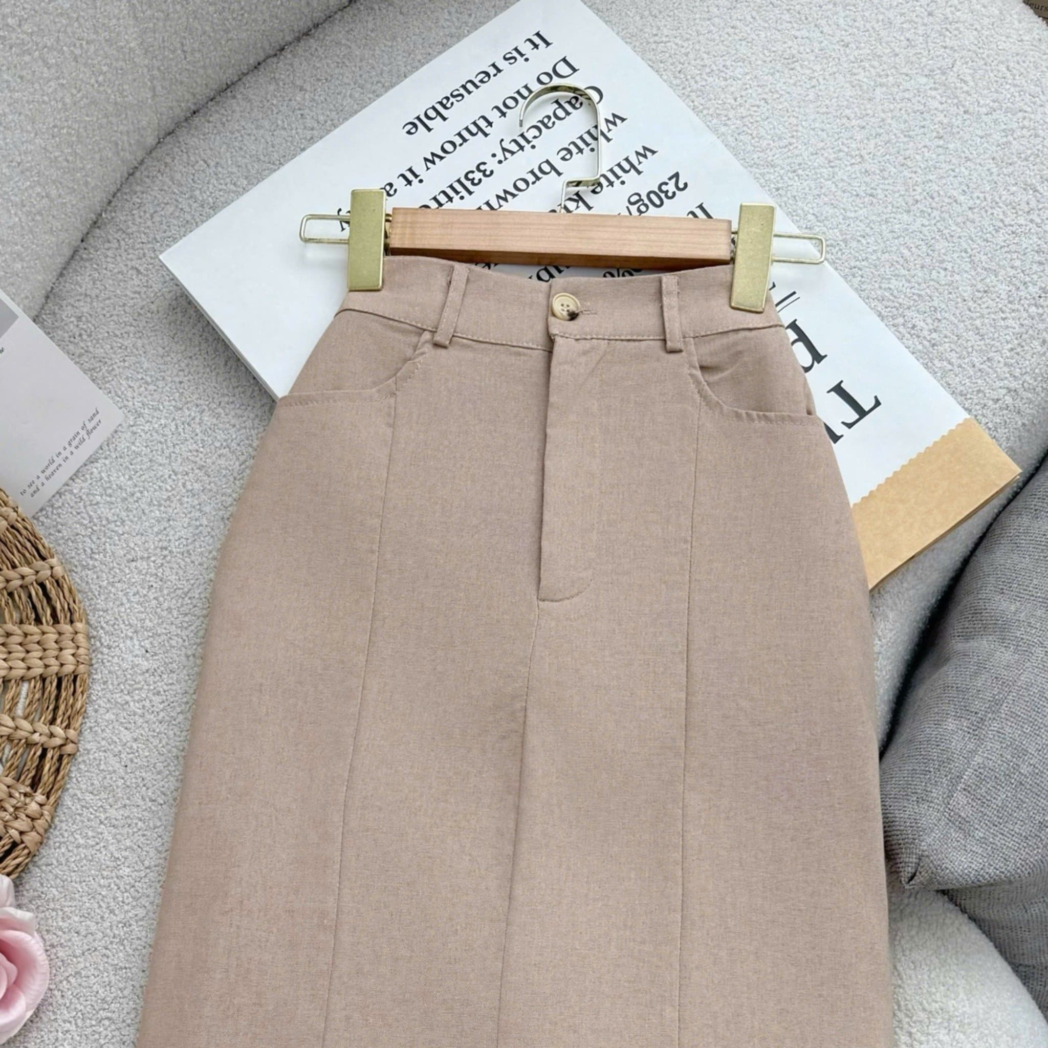 Chân Váy Thiết Kế Dáng Dài Công Sở TuTu Store Mã VS661