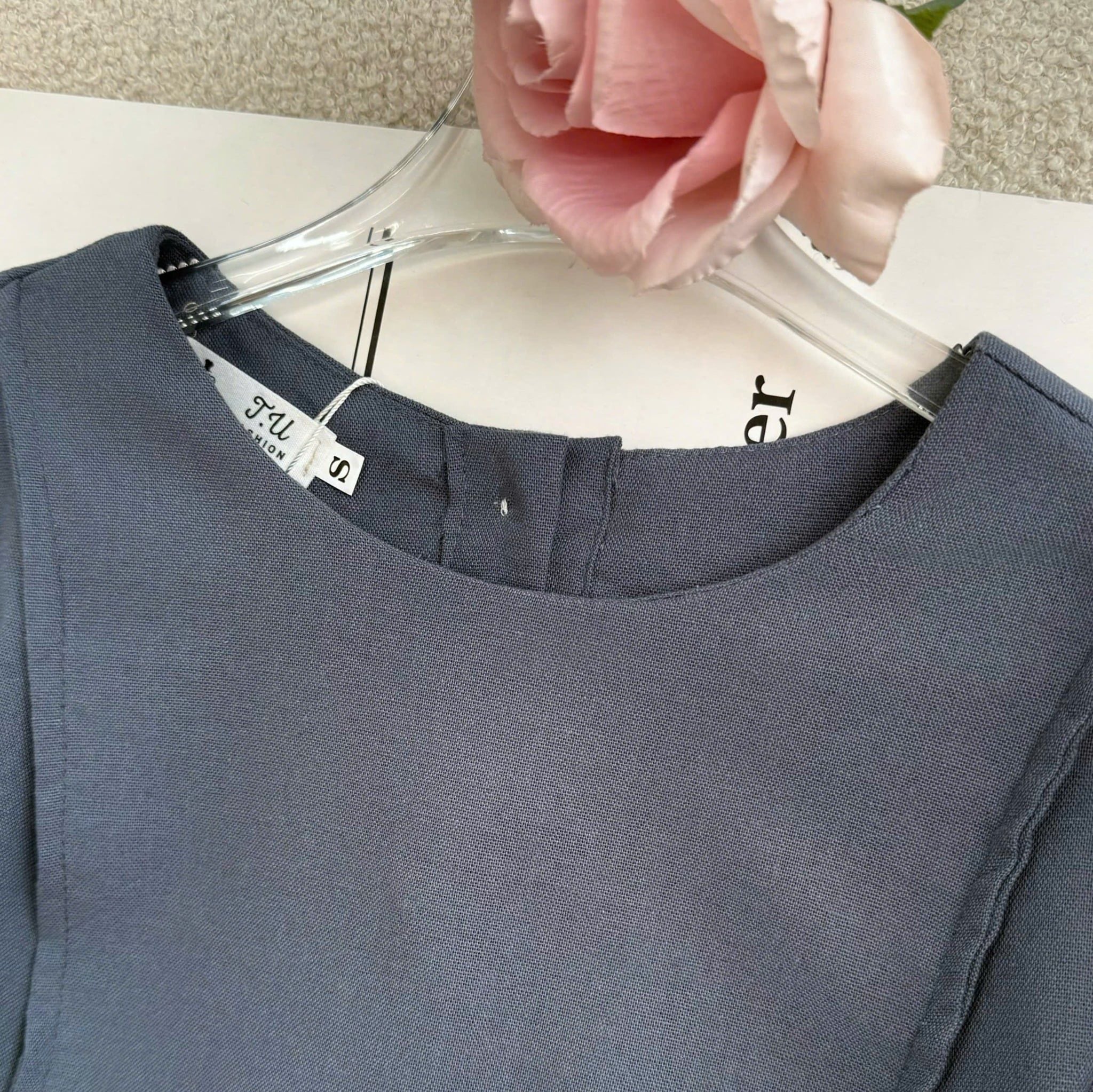 Áo Thiết Kế Nút Sau Thanh Lịch Công Sở TuTu Store Mã AS661