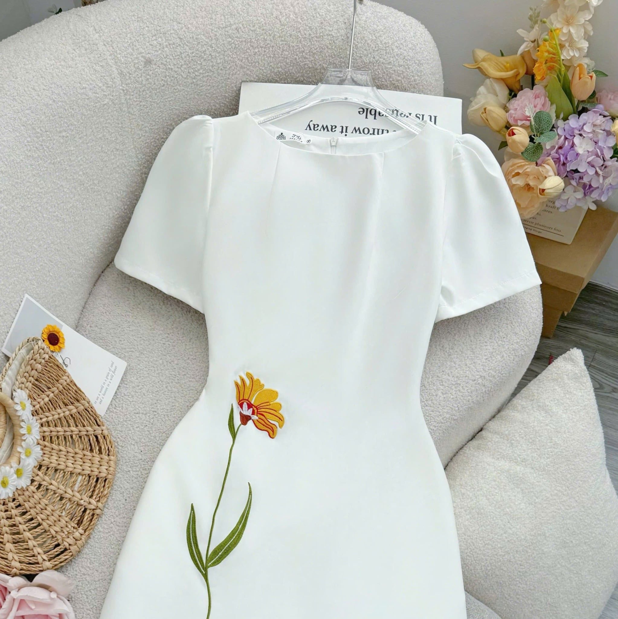 Đầm Thiết Kế Dáng Dài Đi Chơi TuTu Store Mã D1608