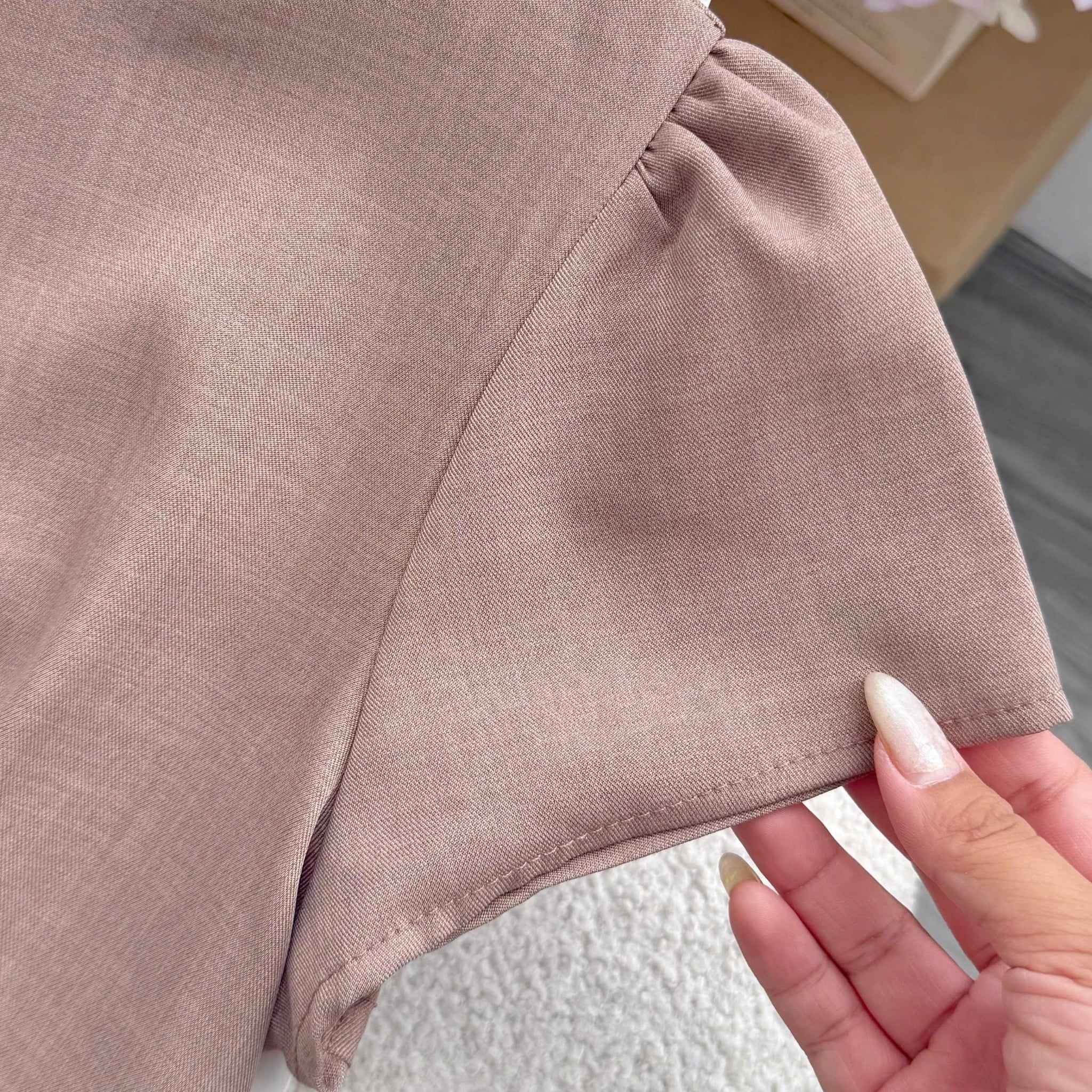 Đầm Thiết Kế Cổ Tròn Dáng Xòe Nhẹ Nhàng Công Sở TuTu Store Mã D1622