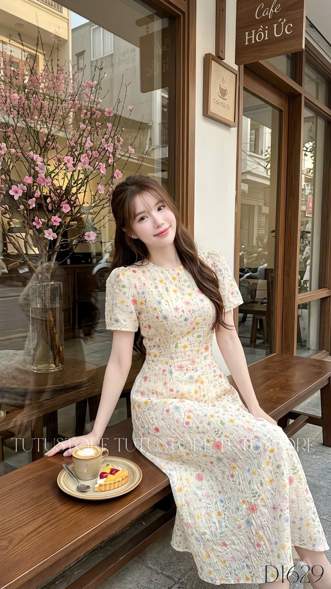 Đầm Thiết Kế Dáng Chữ A Đi Chơi TuTu Store Mã D1629
