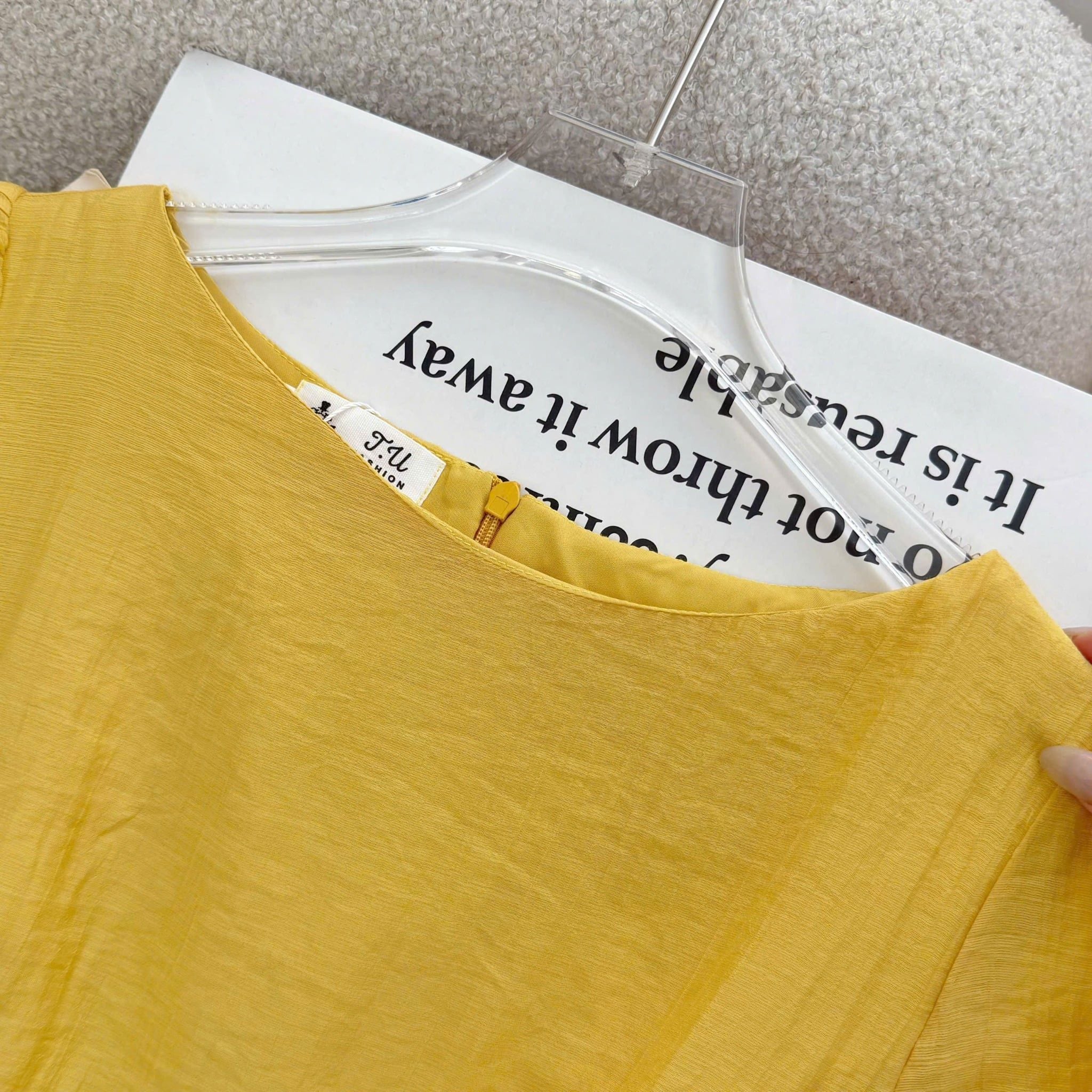 Đầm Xinh Thiết Kế Cổ Tròn Dáng Dài Nhẹ Nhàng Đi Chơi TuTu Store Mã D1623