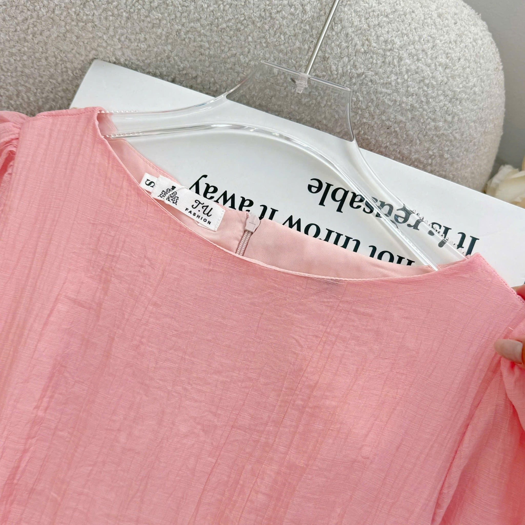 Đầm Xinh Thiết Kế Cổ Tròn Dáng Dài Nhẹ Nhàng Đi Chơi TuTu Store Mã D1623