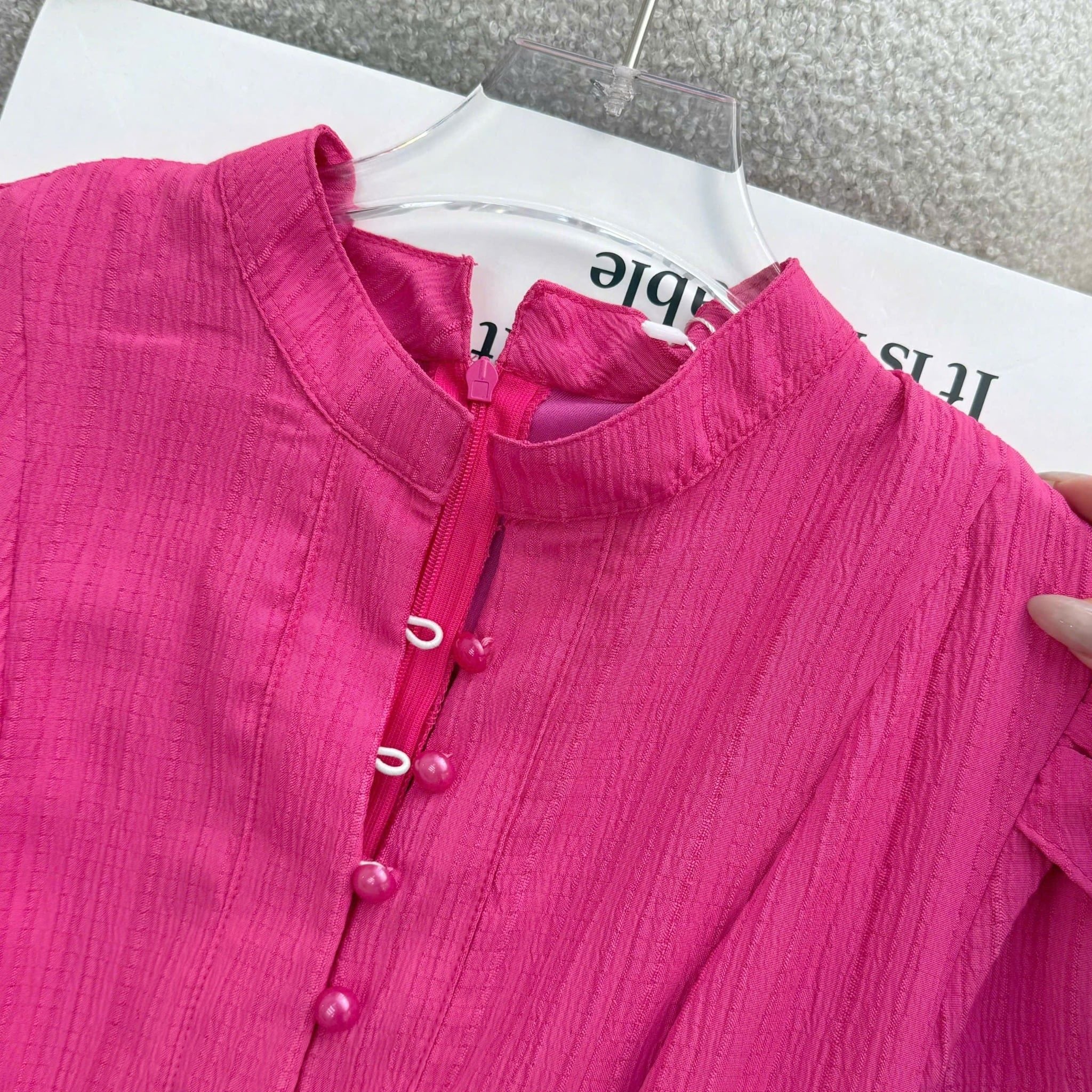 Đầm Thiết Kế Cổ Tròn Dáng Dài Đi Chơi TuTu Store Mã D1610