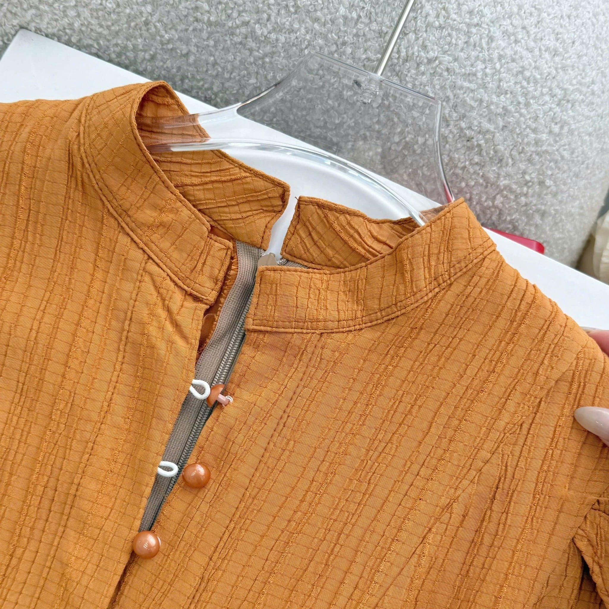 Đầm Thiết Kế Cổ Tròn Dáng Dài Đi Chơi TuTu Store Mã D1610