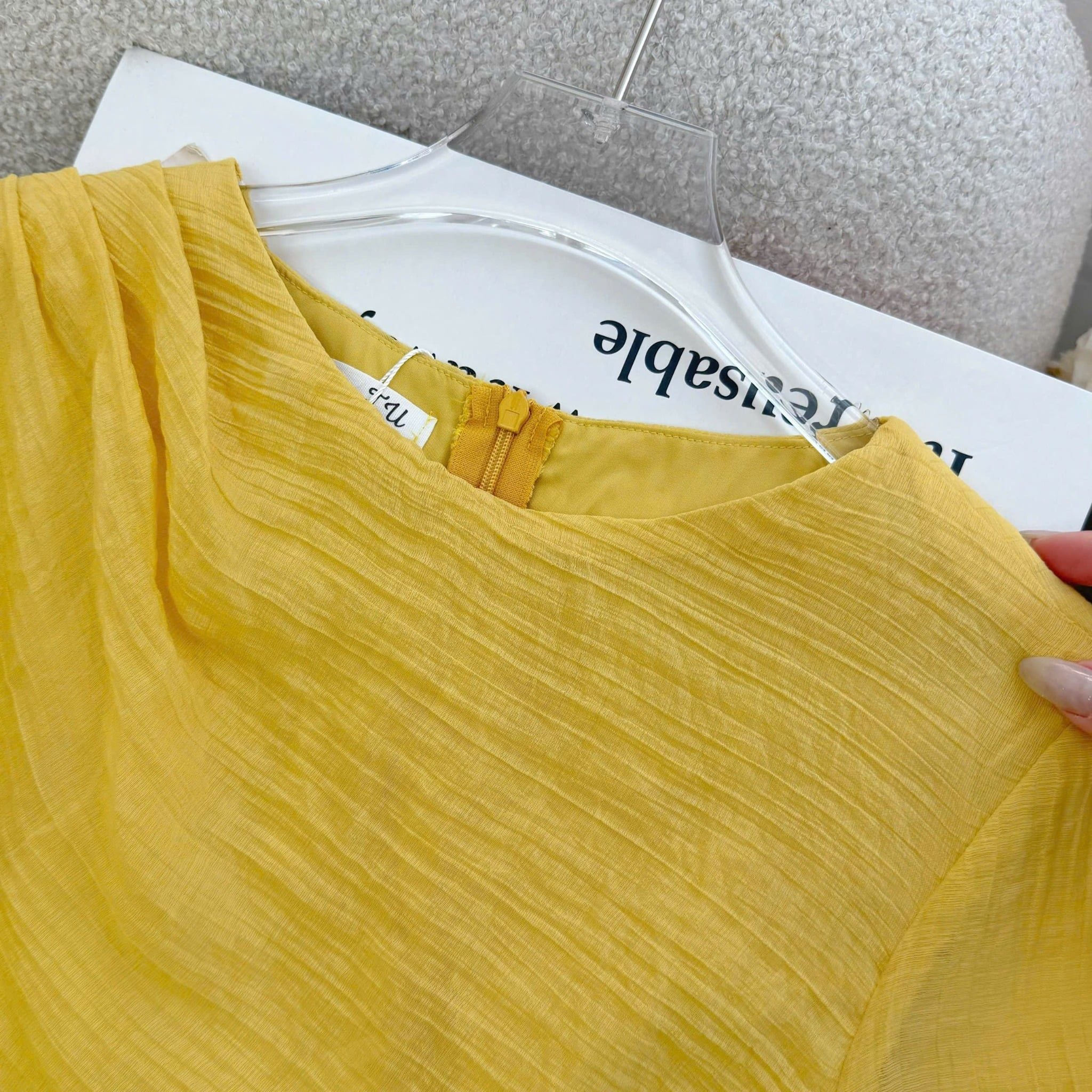 Đầm Thiết Kế Cổ Tròn Nhẹ Nhàng Đi Chơi TuTu Store Mã D1625