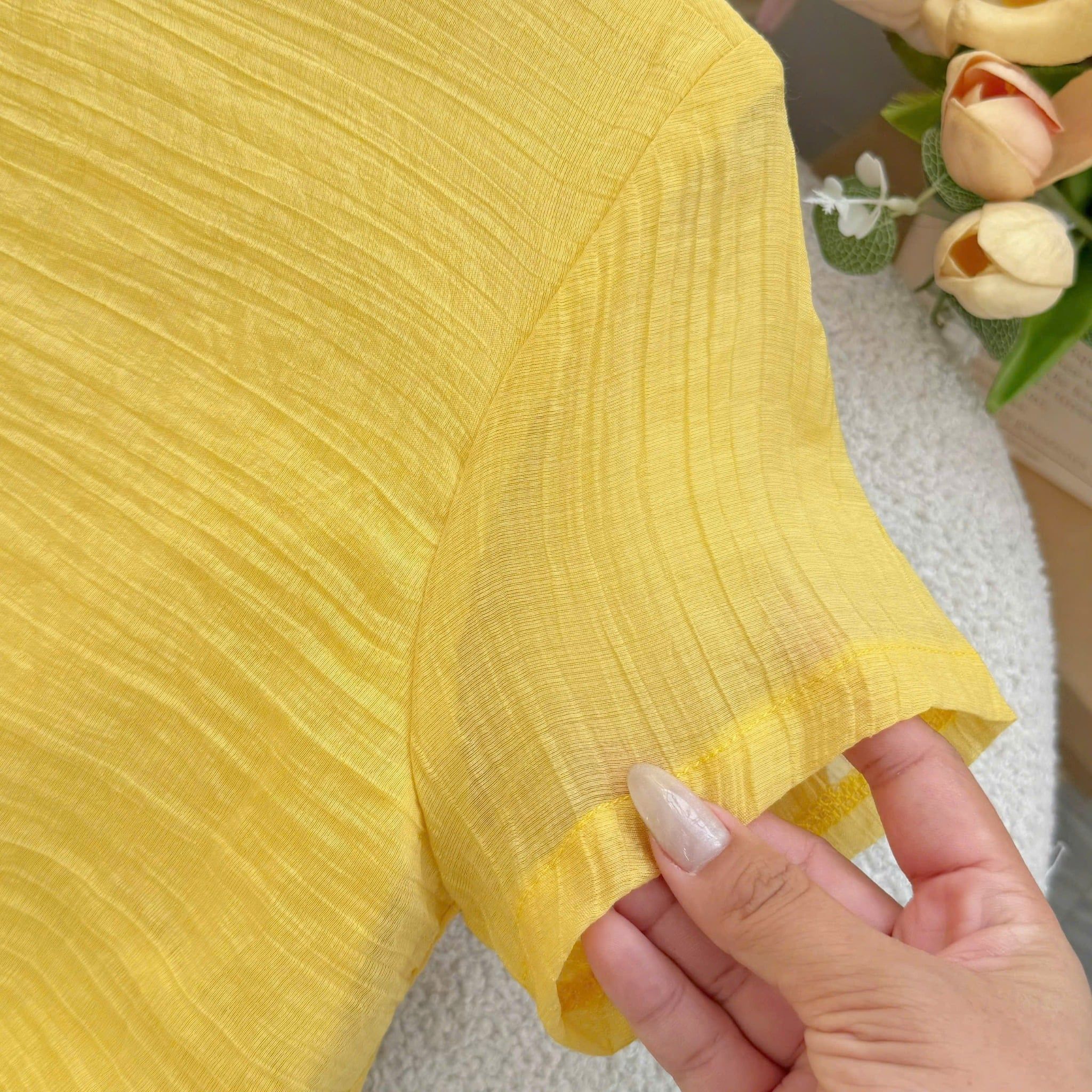 Đầm Thiết Kế Cổ Tròn Nhẹ Nhàng Đi Chơi TuTu Store Mã D1625