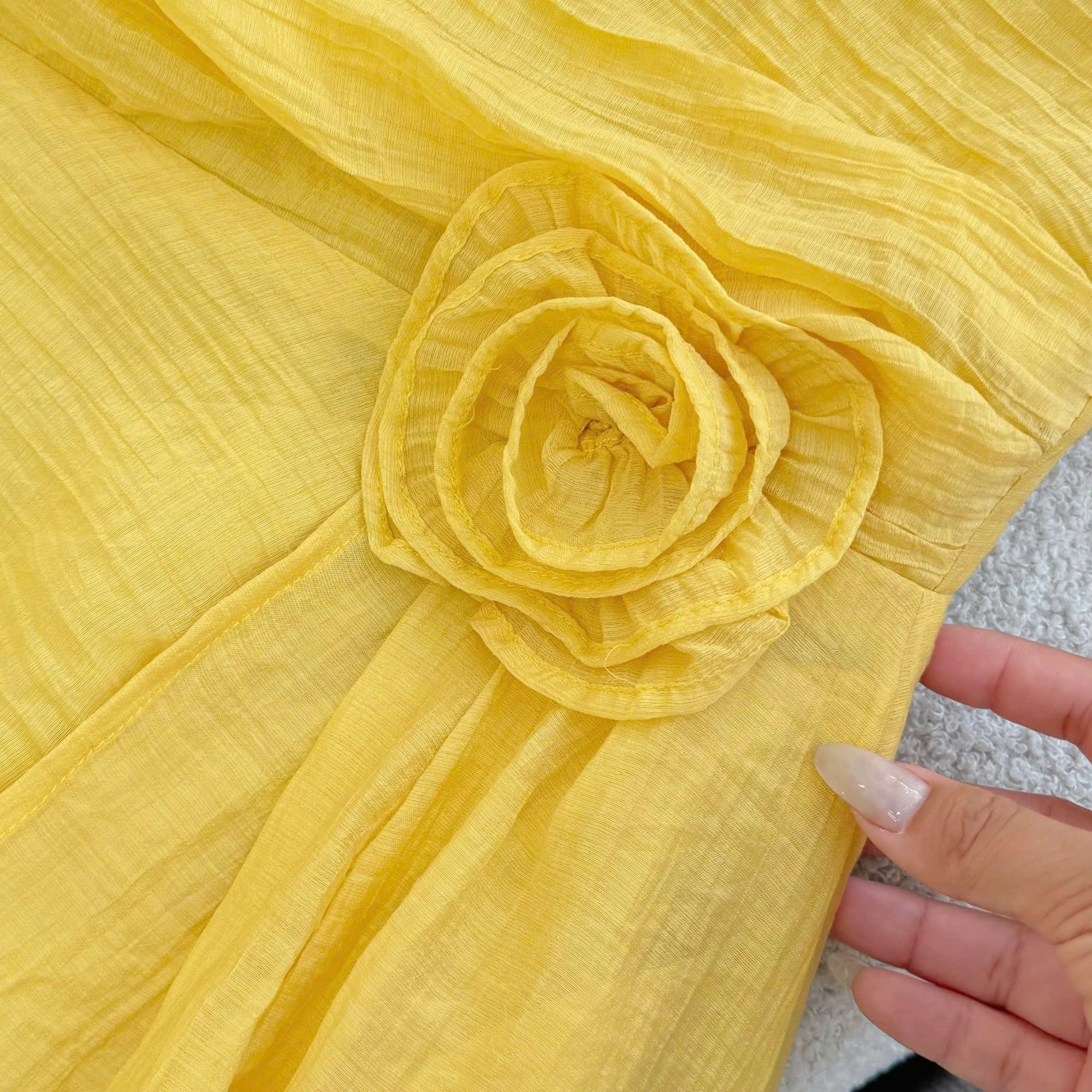 Đầm Thiết Kế Cổ Tròn Nhẹ Nhàng Đi Chơi TuTu Store Mã D1625