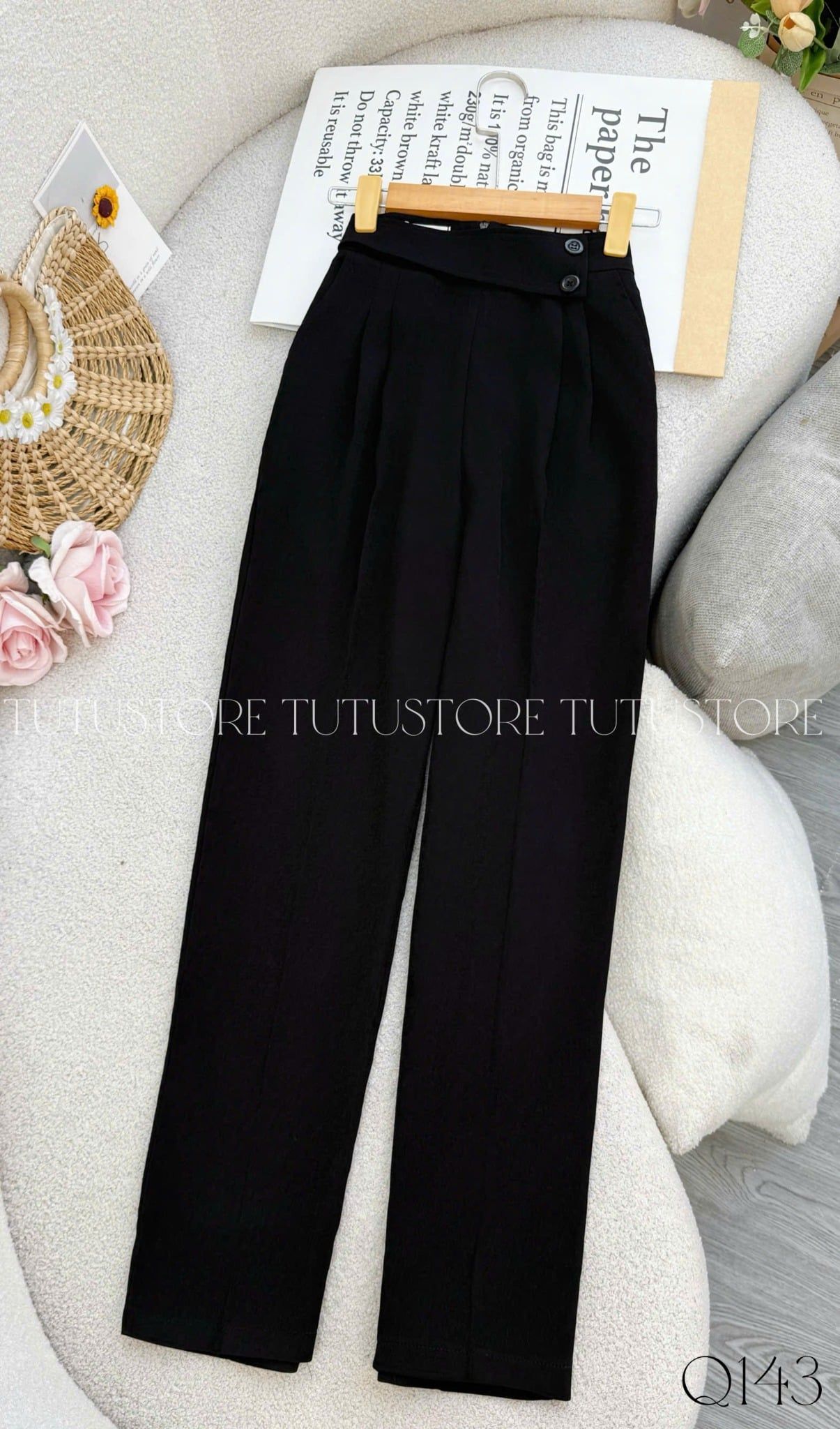 Quần Dài Thiết Kế Baggy Công Sở TuTu Store Mã Q143