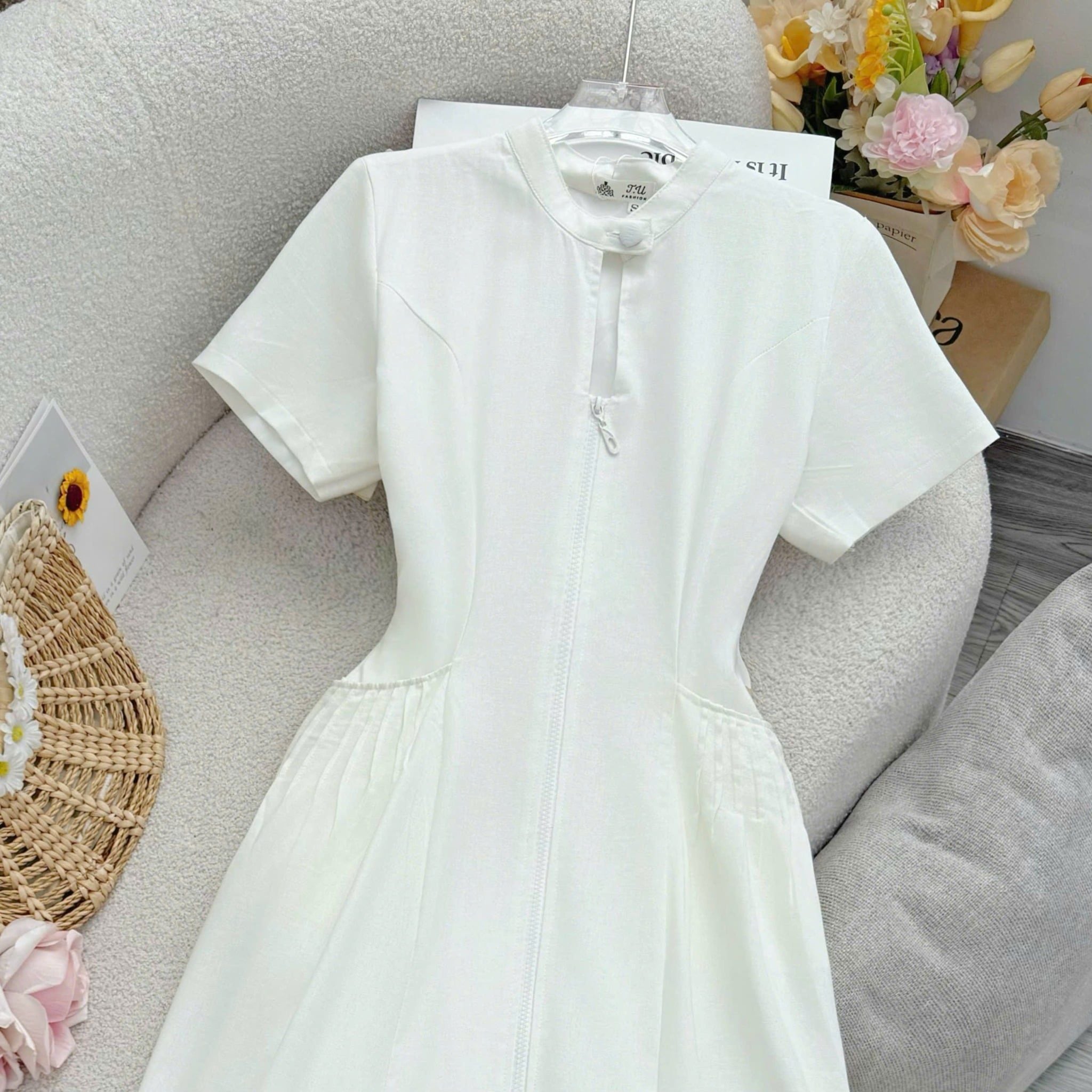 Đầm Thiết Kế Dáng Xòe Công Sở TuTu Store Mã D1631