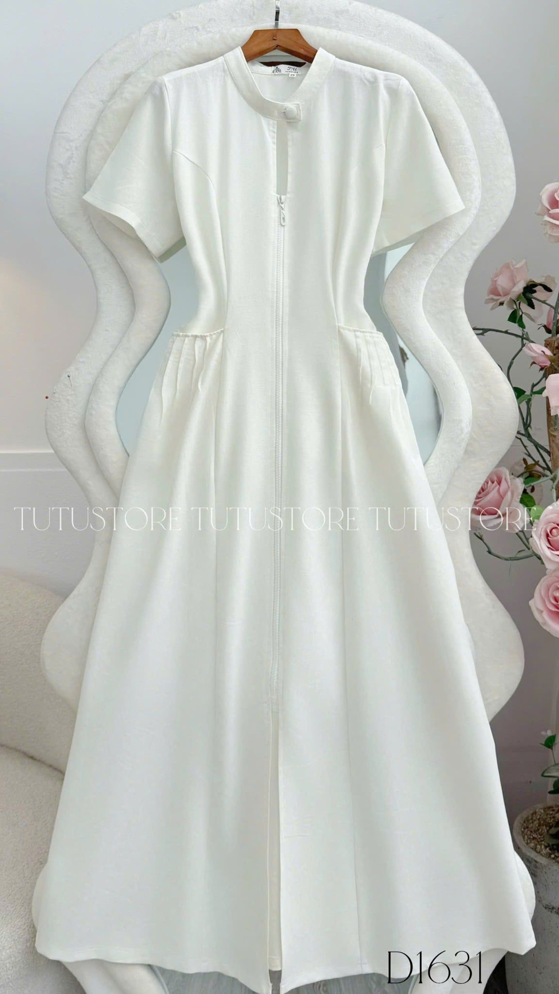 Đầm Thiết Kế Dáng Xòe Công Sở TuTu Store Mã D1631
