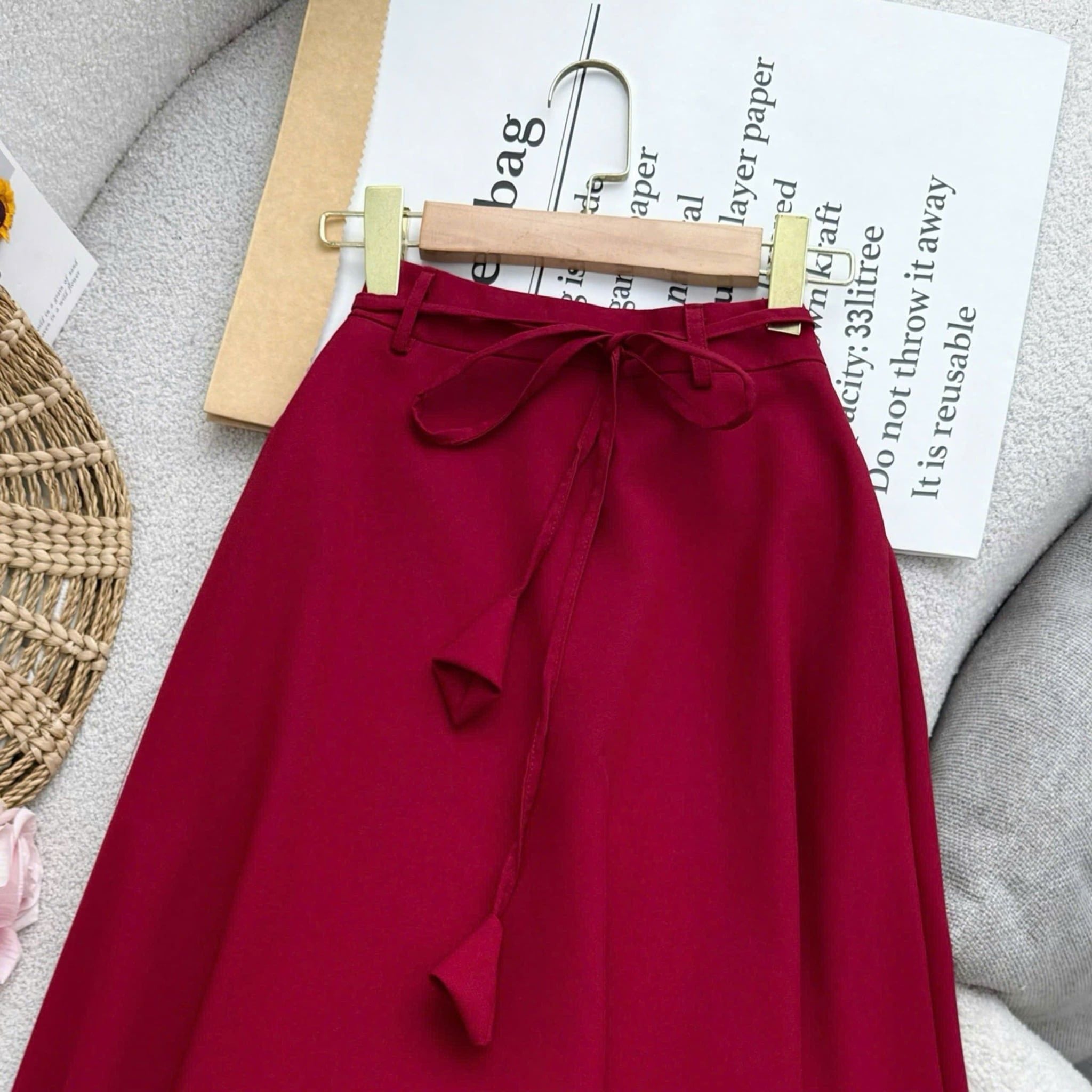 Chân Váy Thiết Kế Dáng Dài Thanh Lịch Công Sở TuTu Store Mã VS662