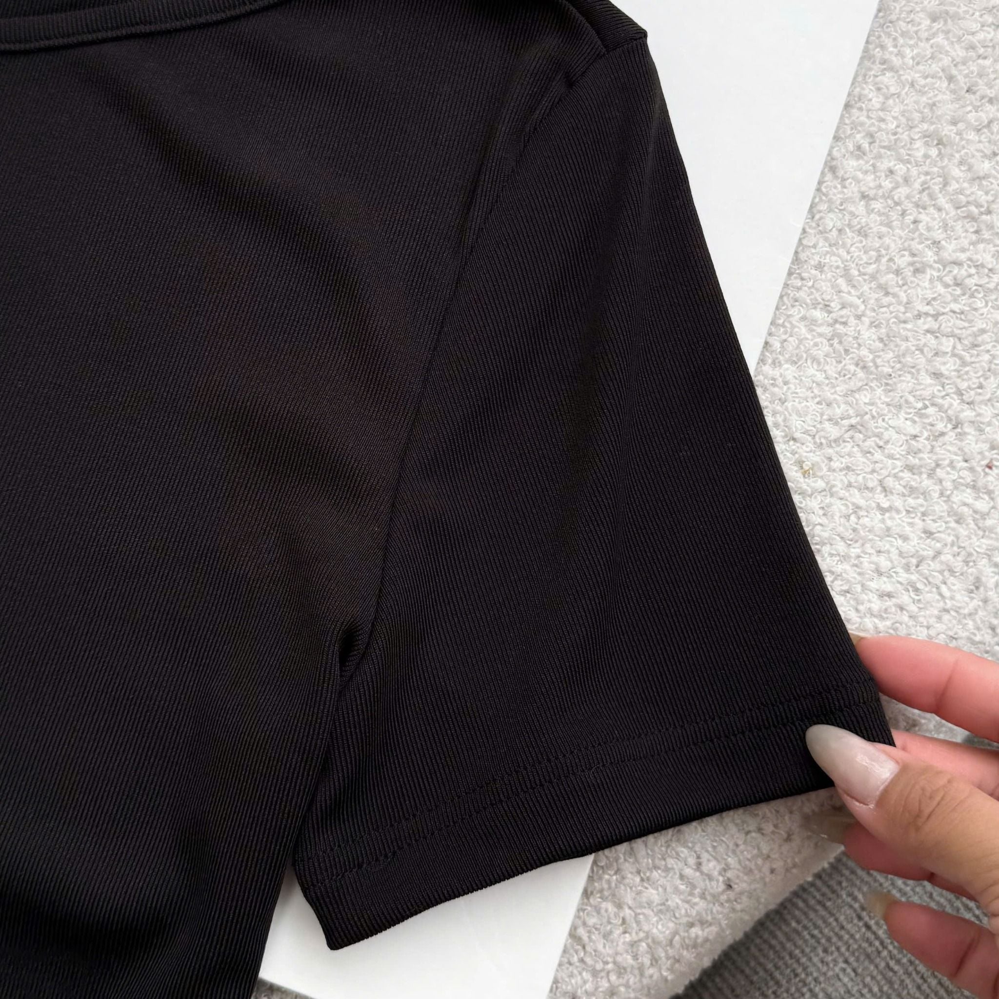 Áo Thiết Kế kiểu Cổ Lệch Nơ Vai Điệu Đà Công Sở TuTu Store Mã AS662