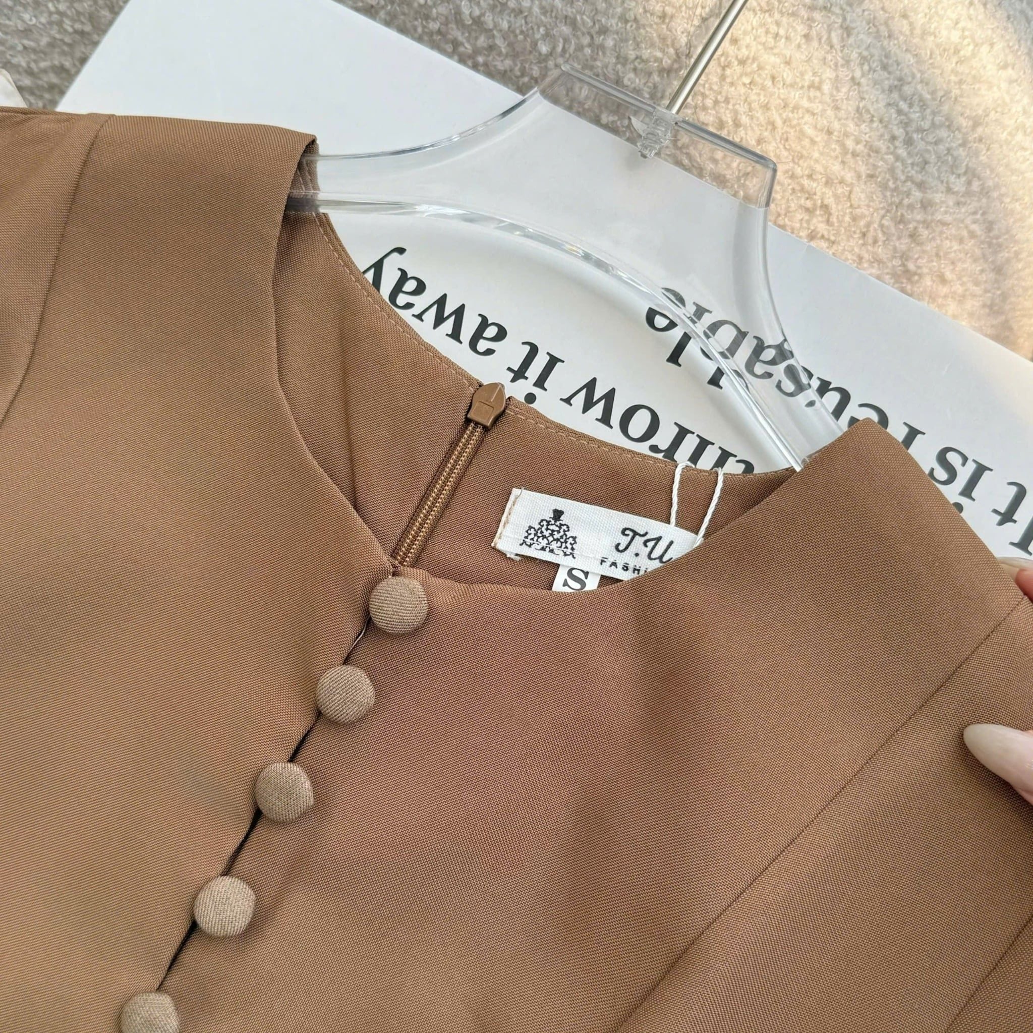 Đầm Thiết Kế Dáng Đuôi Cá Đơn Giản Thanh Lịch Đi Tiệc TuTu Store Mã D1647
