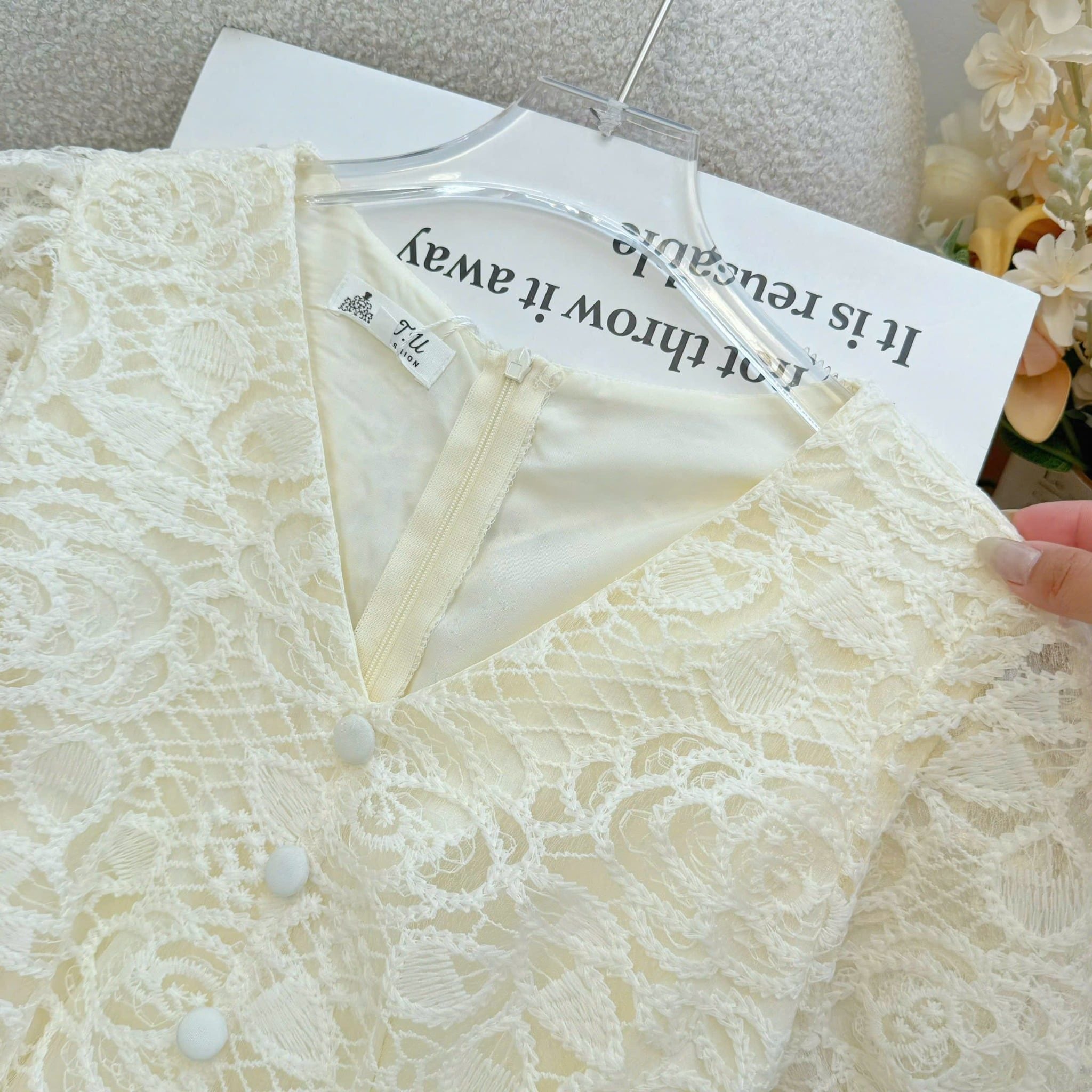 Đầm Thiết Kế Cổ Tim Dáng Xòe Đi Chơi TuTu Store Mã D1656