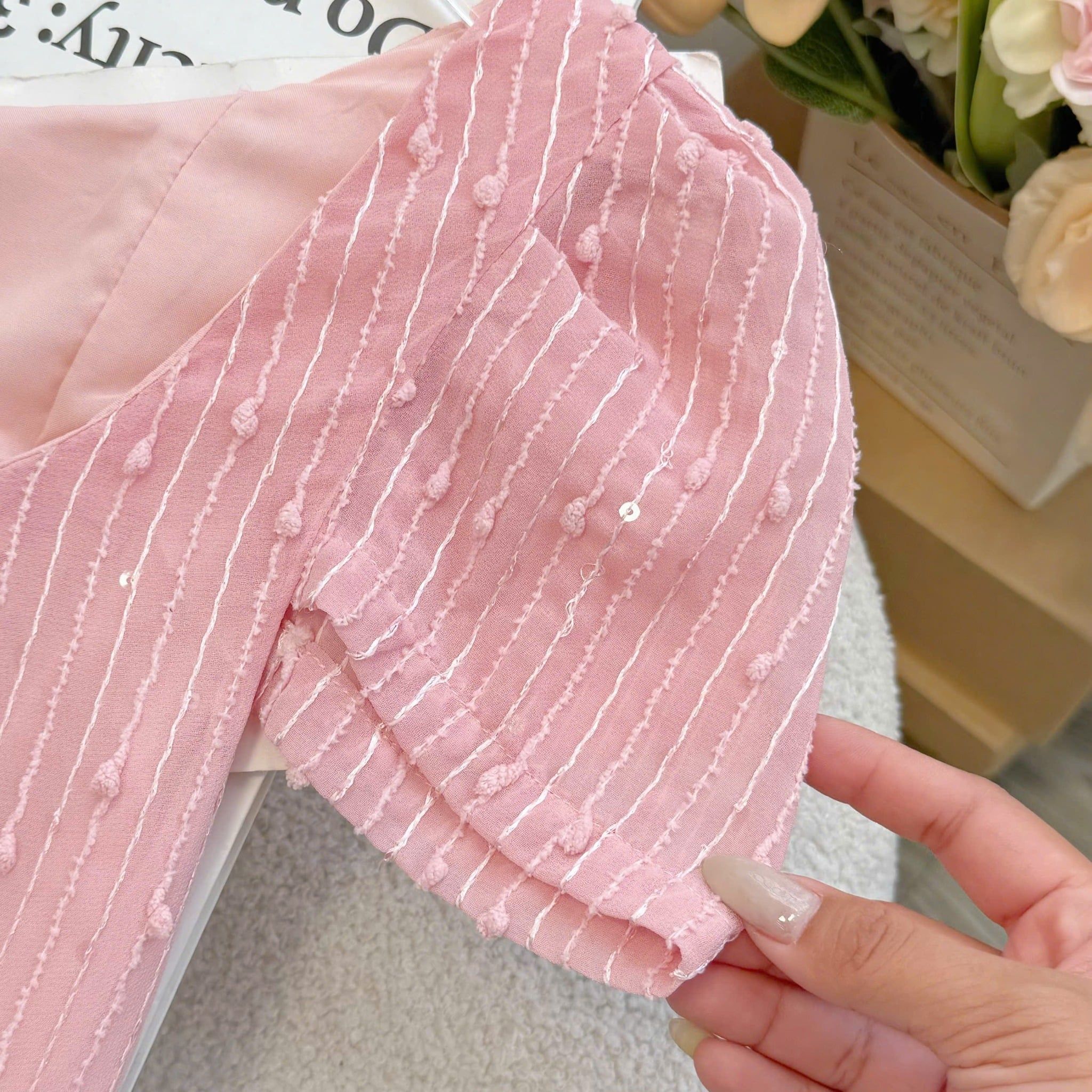Đầm Thiết Kế Cổ Vuông Dáng Dài Đi Chơi TuTu Store Mã D1644