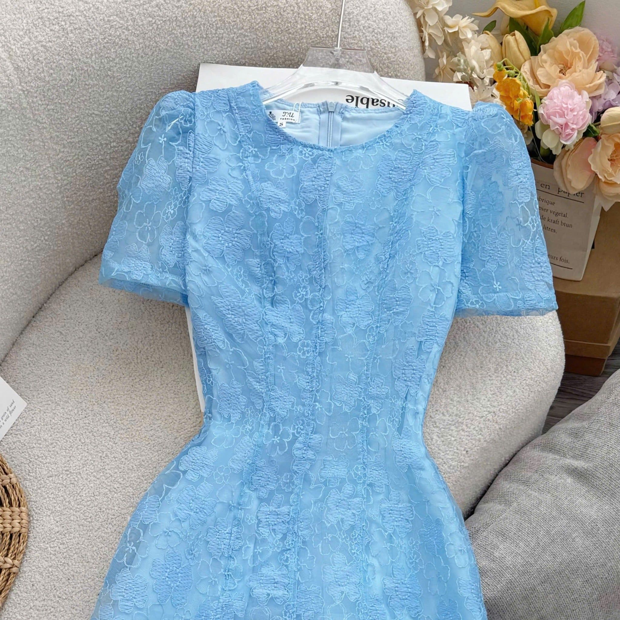 Đầm Thiết Kế Chữ A Dáng Dài Đi Tiệc TuTu Store Mã D1642