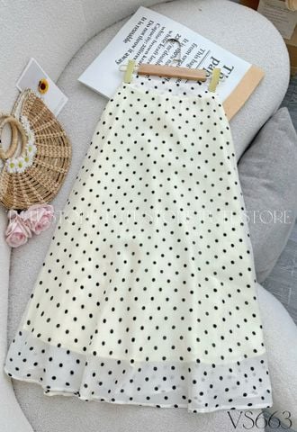 Chân Váy Dài Thiết Kế Dáng Xòe Nhẹ Nhàng Đi Chơi TuTu Store Mã VS663